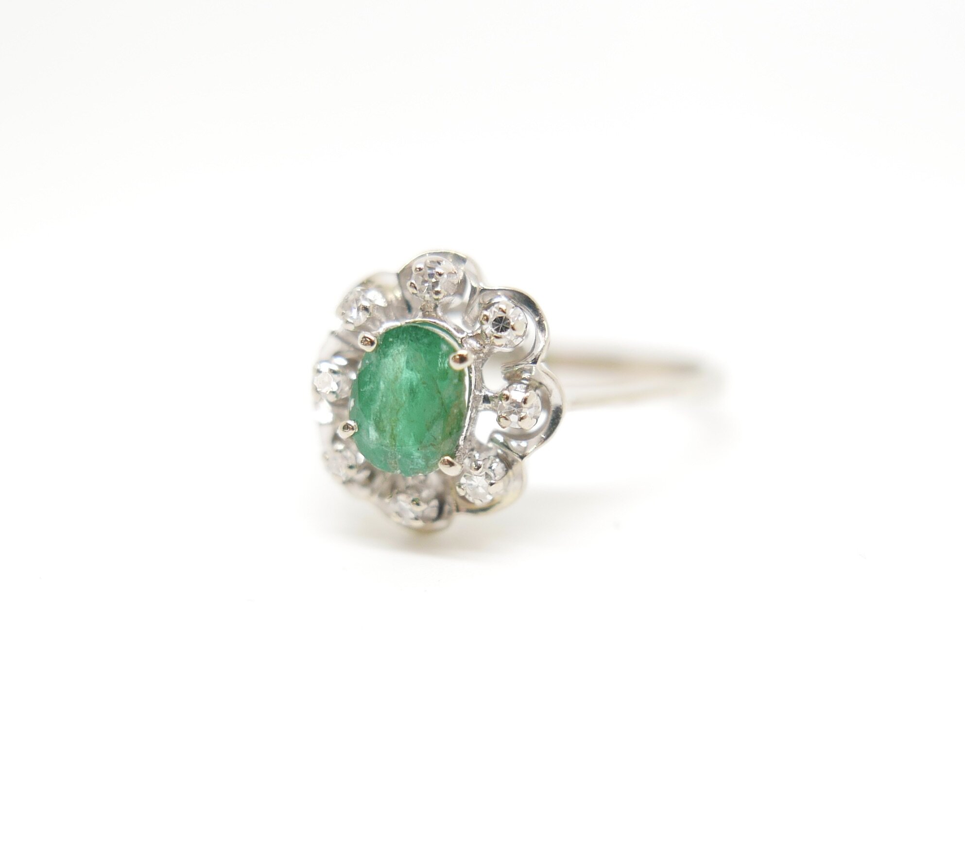 vintage emerald ring
