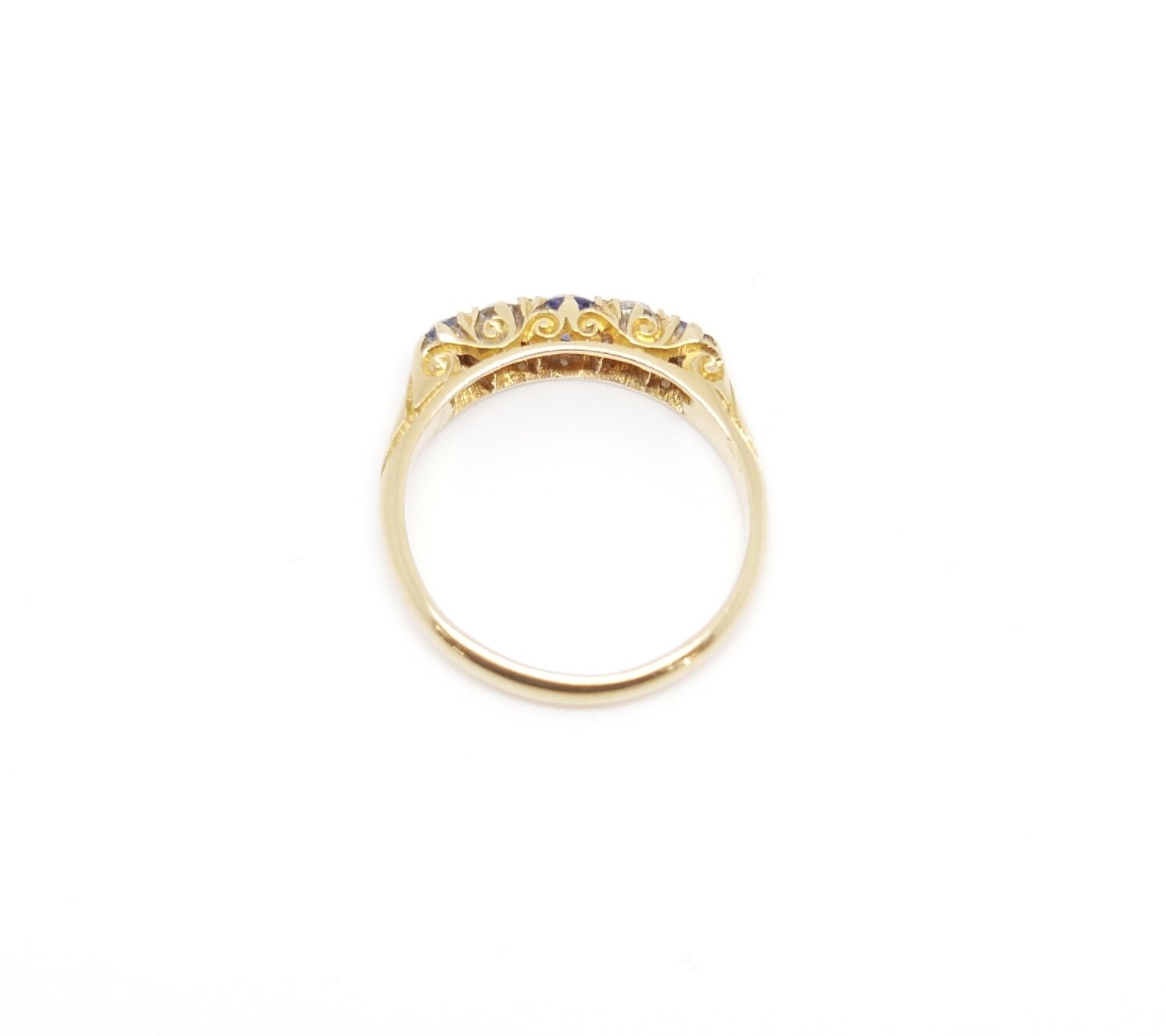 antique sapphire ring