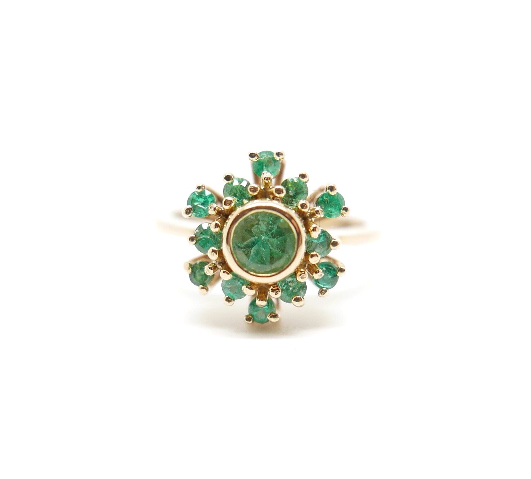 Vintage Emerald Ring in 18ct Gold