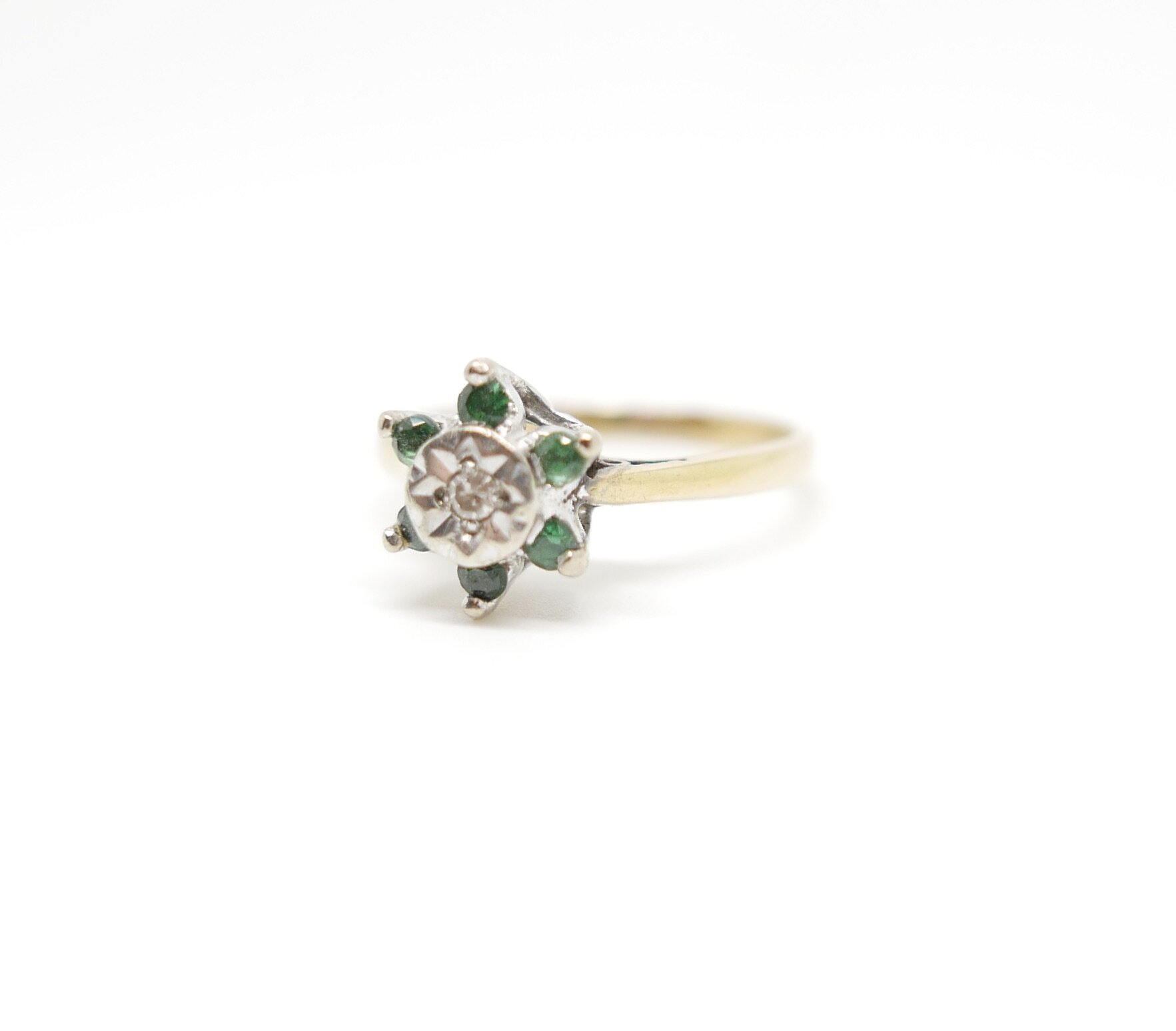 emerald vintage ring