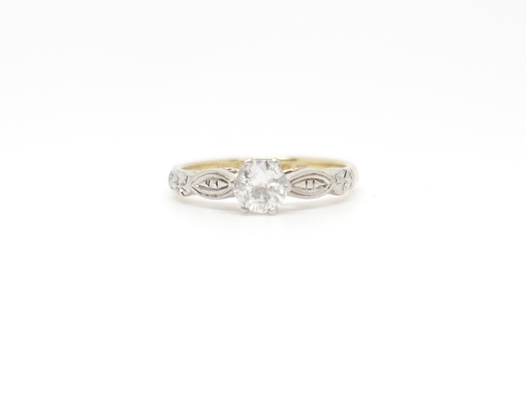 diamond solitaire vintage