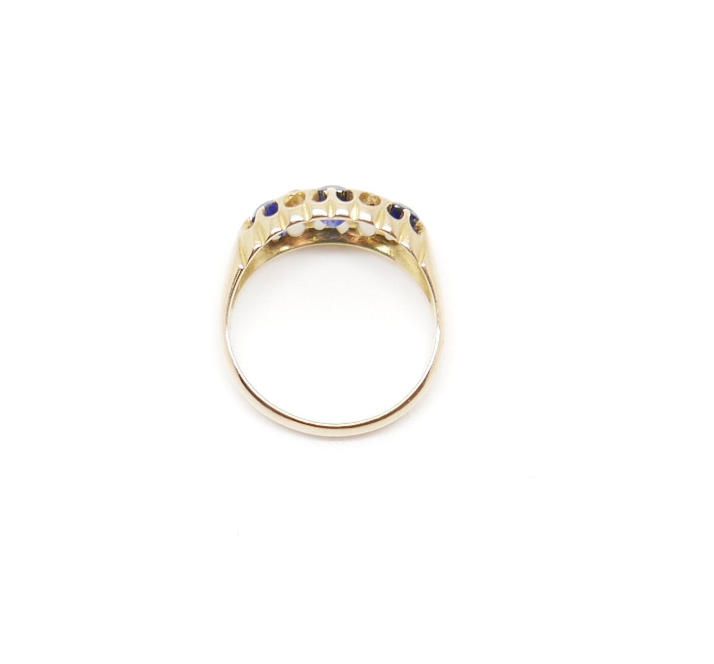 sapphire antique ring