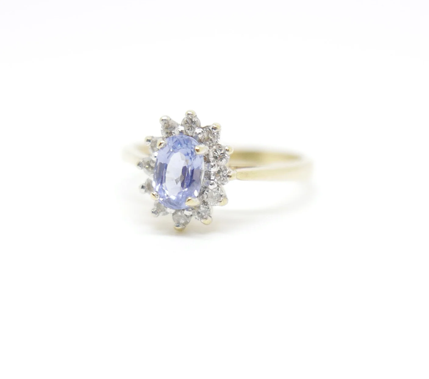 vintage ceylon sapphire ring