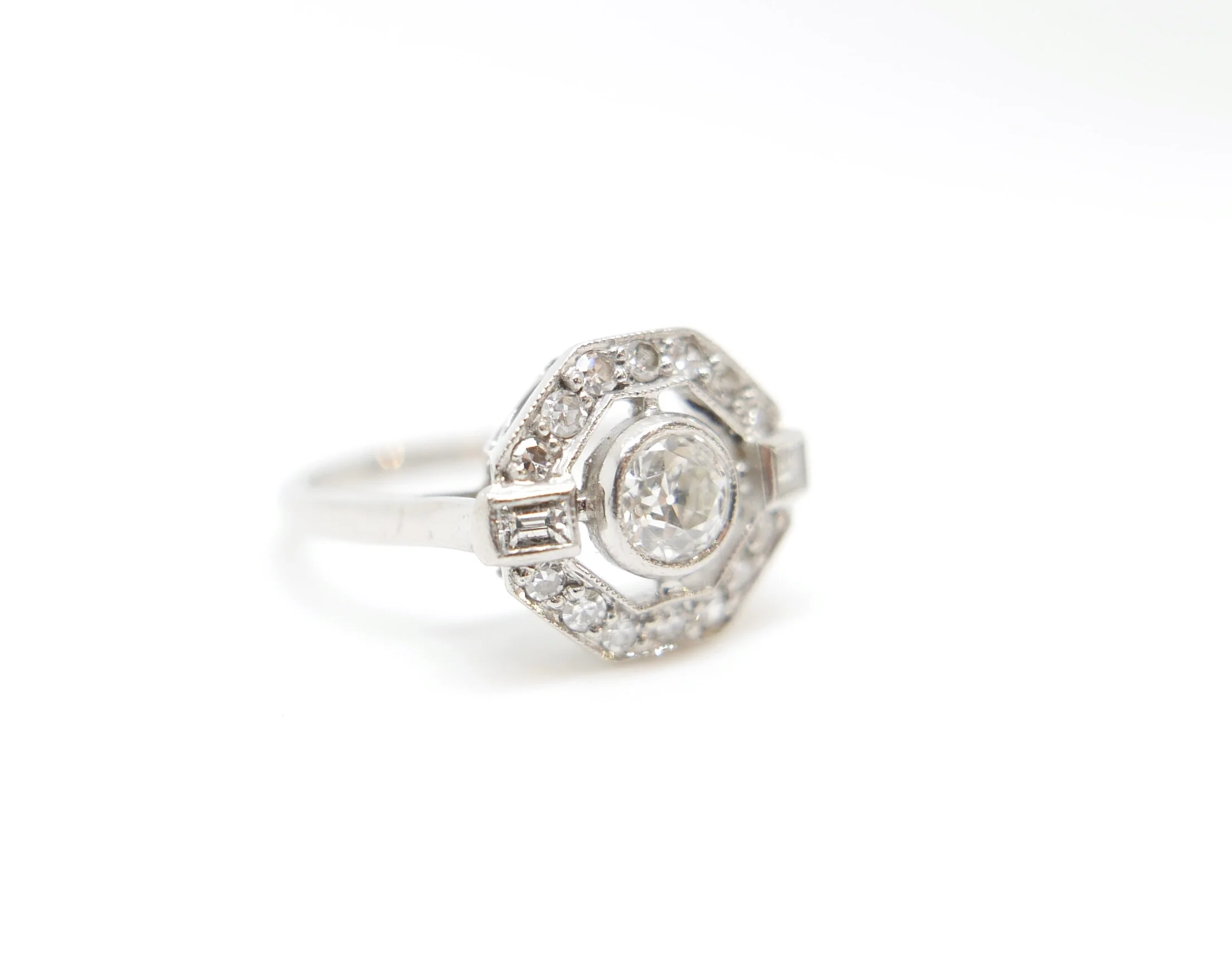Art Deco Engagement Ring