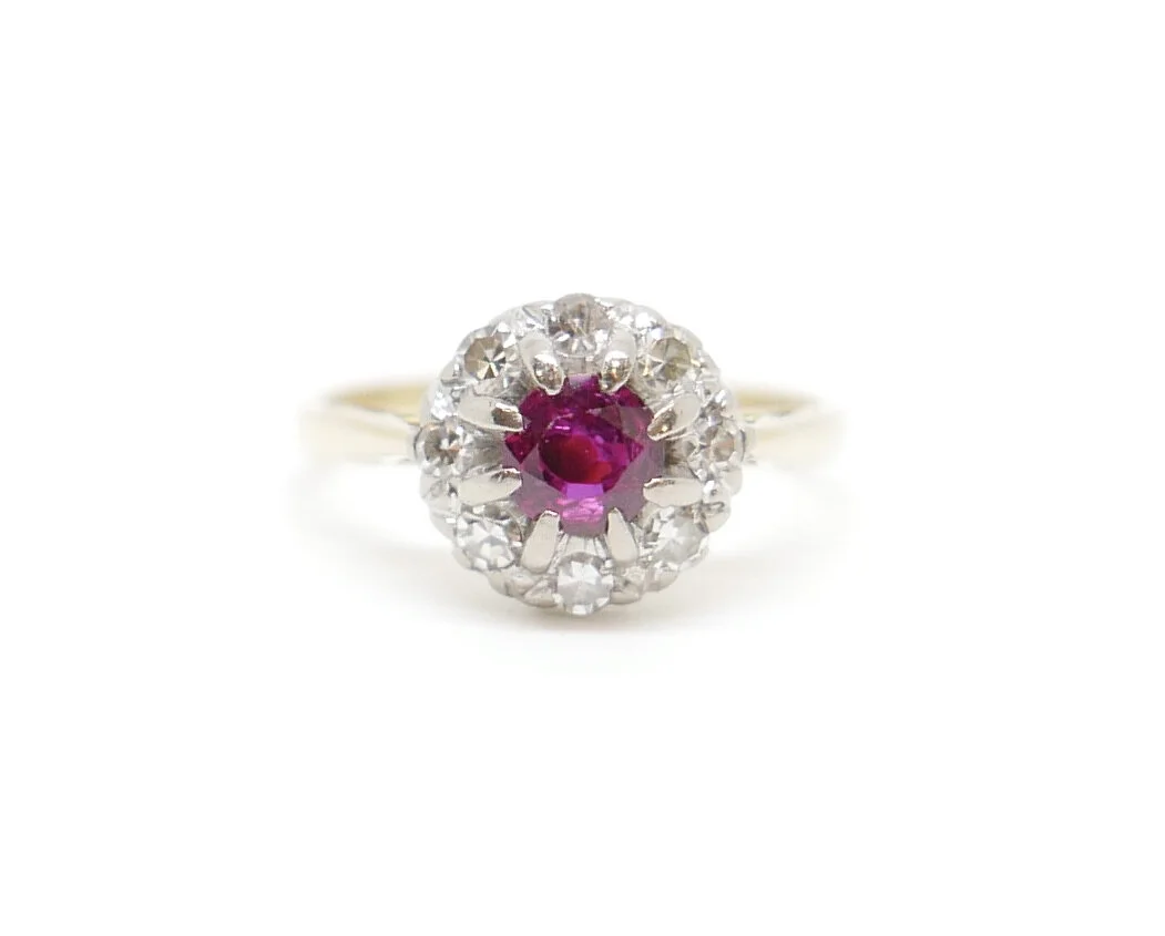 vintage ruby ring