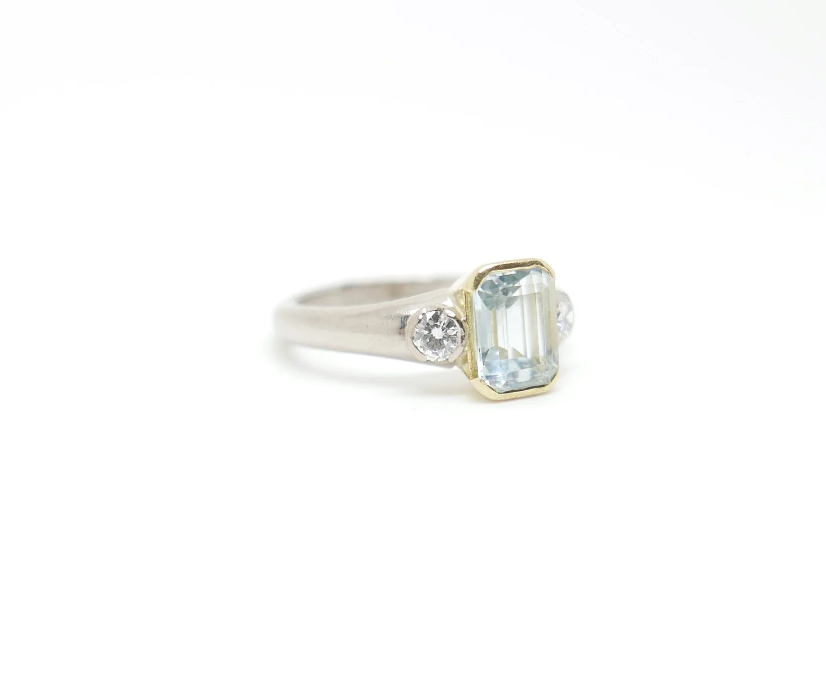 vintage aquamarine ring