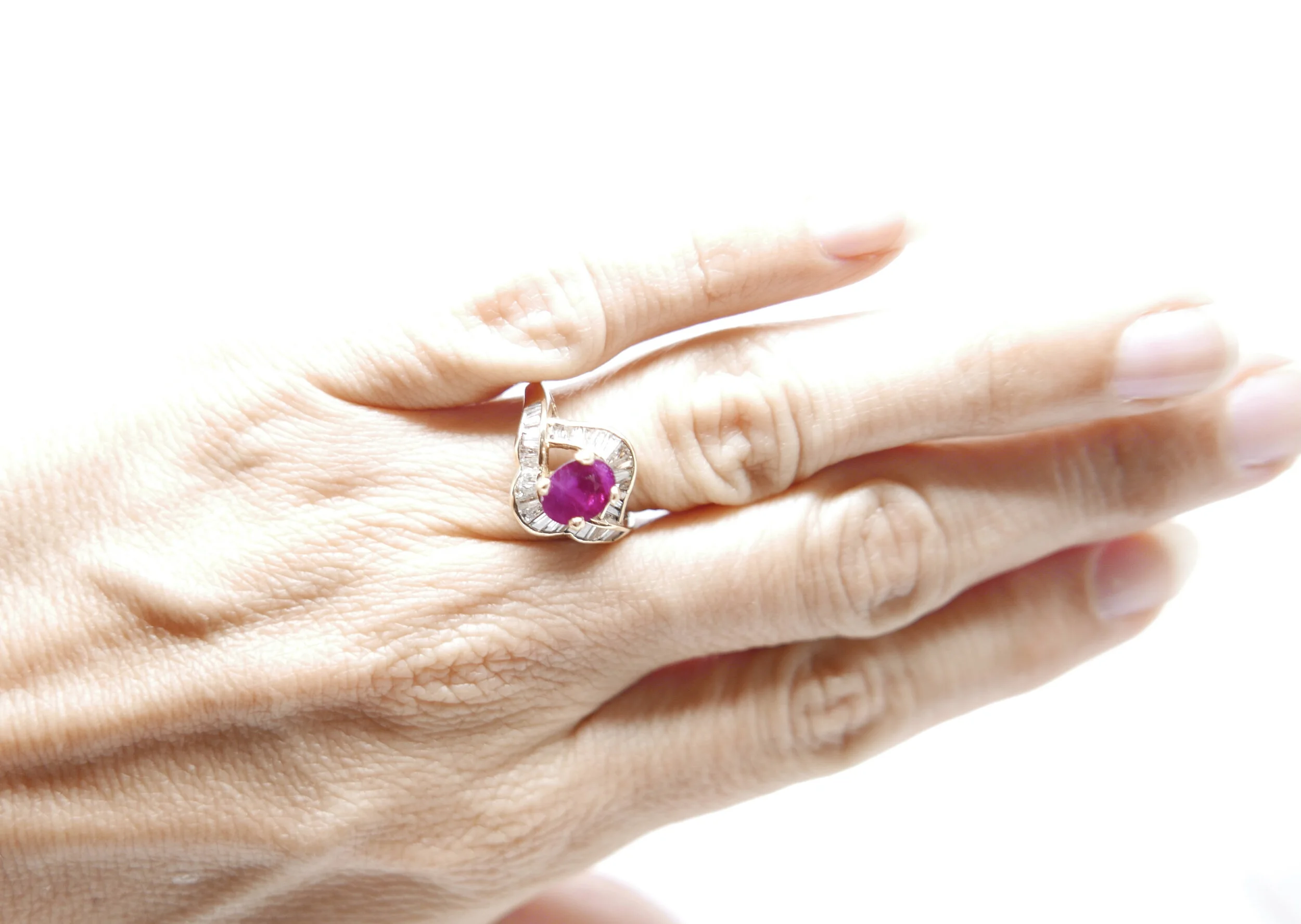antique ruby ring