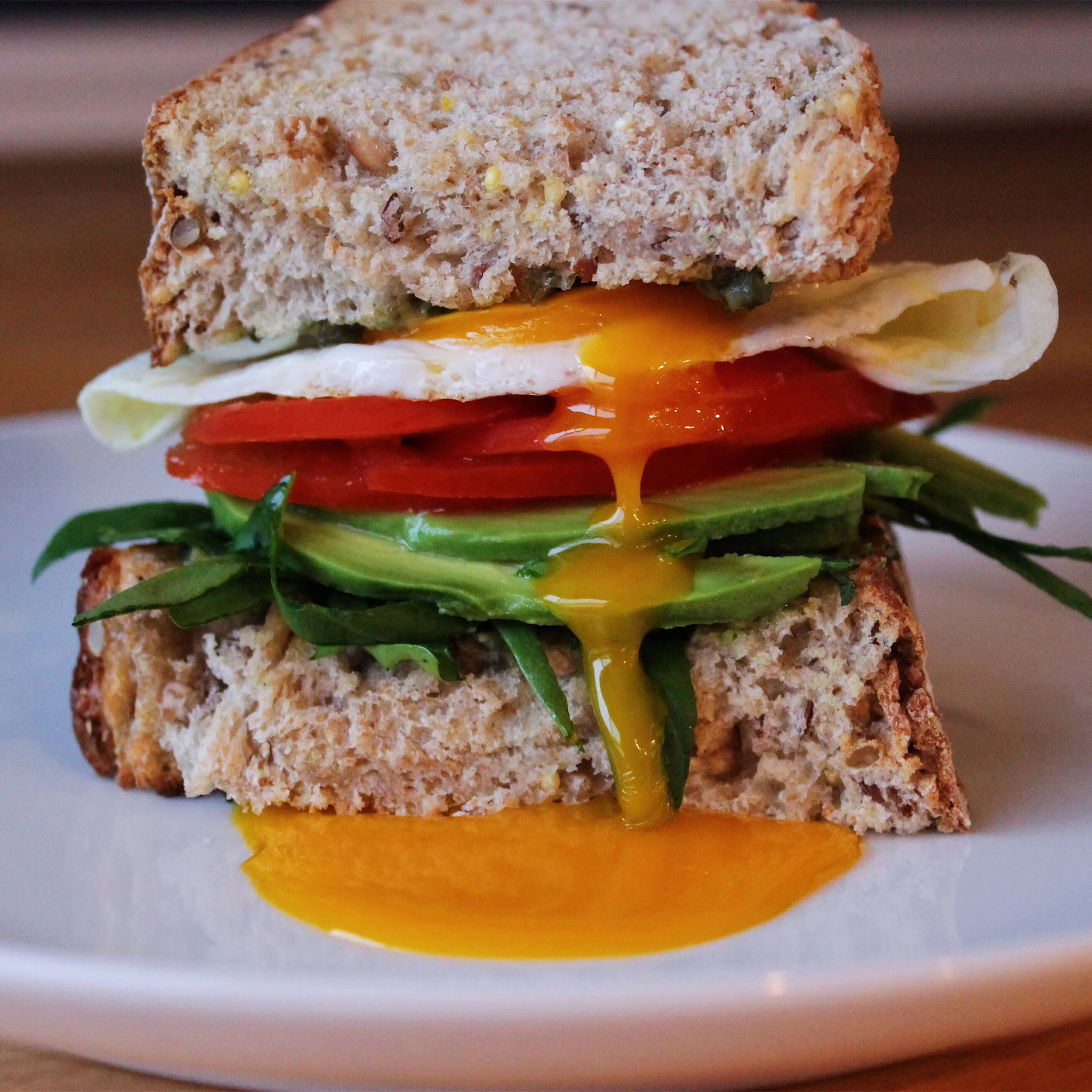 Egg & Vegetable Sandwich