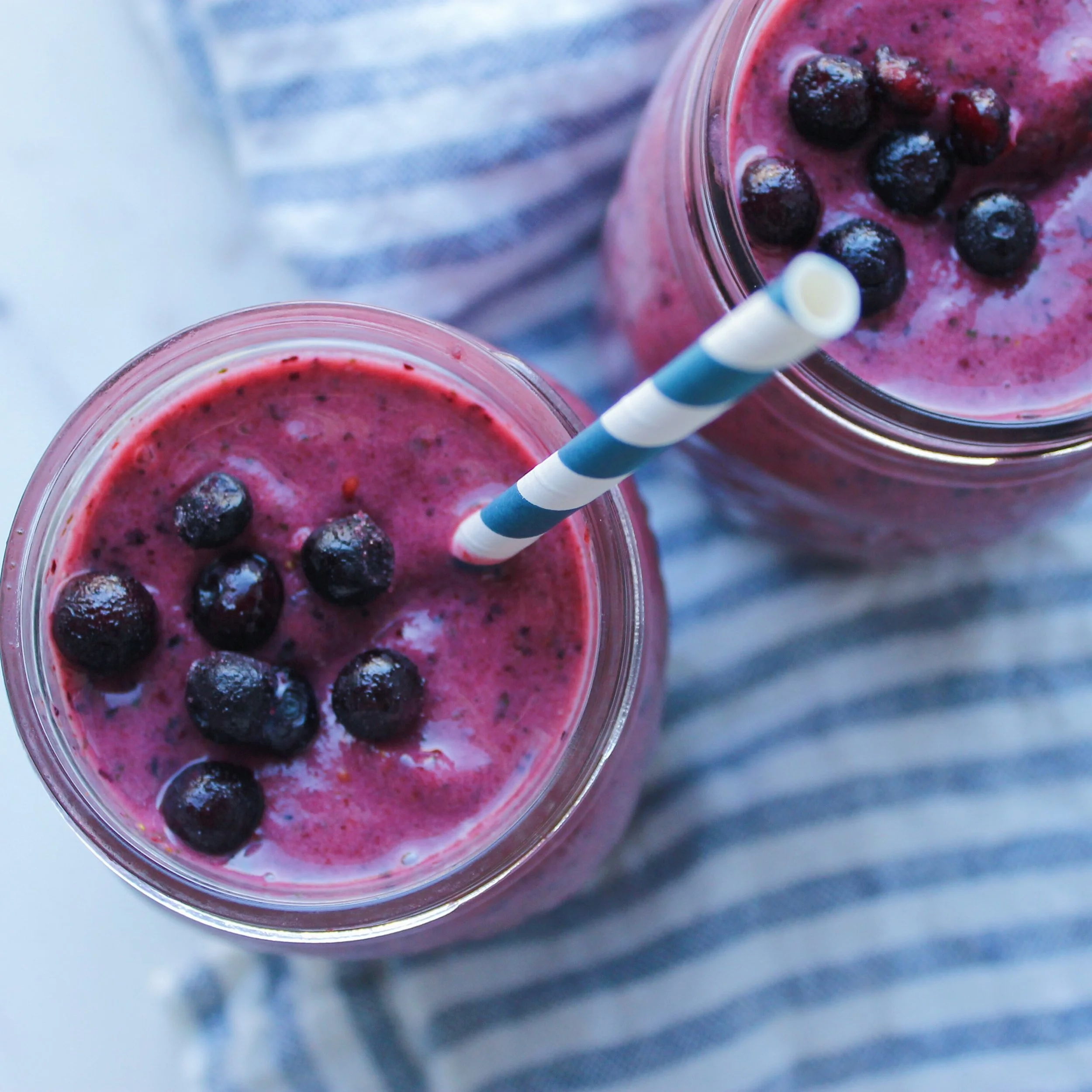 Blueberry Spinach Smoothie