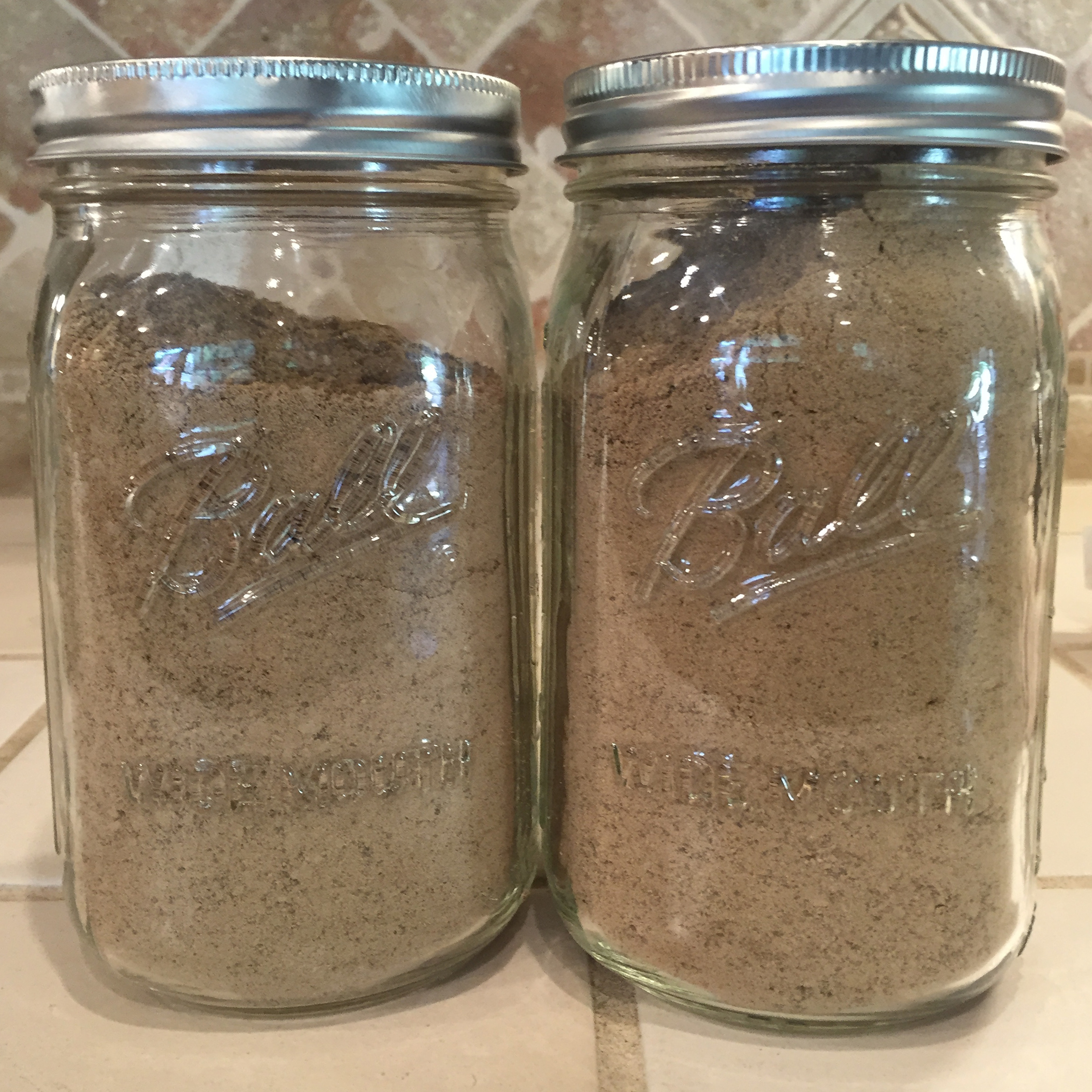 Make sure Flour is Absolutely Dry Before Storing. Store in Freezer Until Needed.