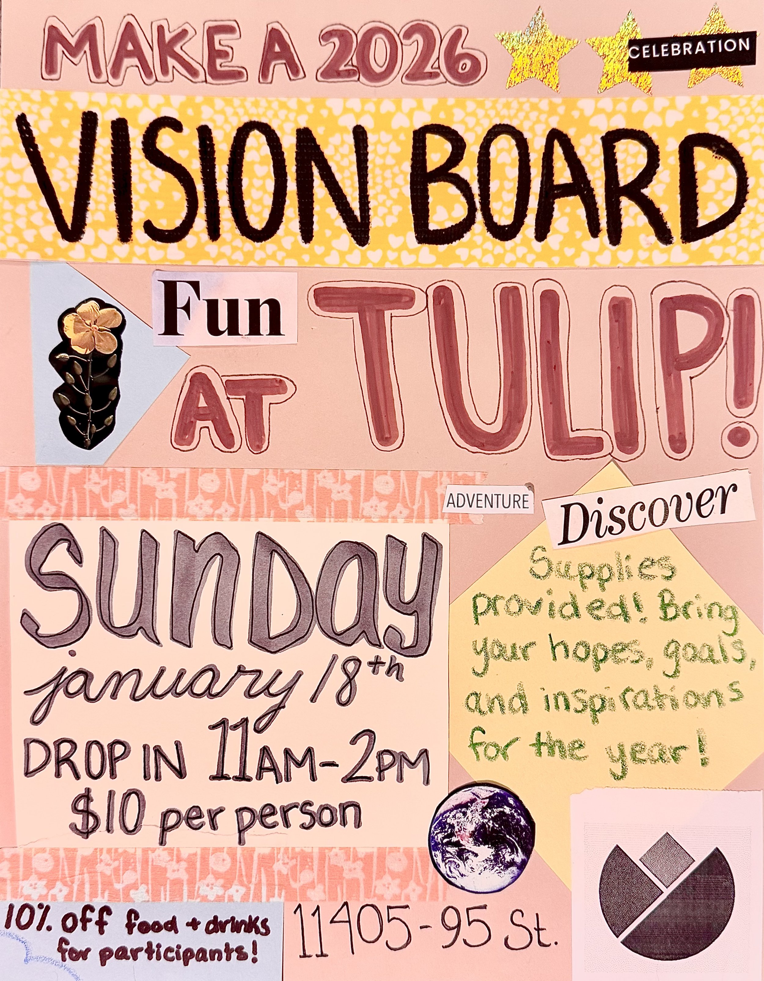 Create a Vision Board with Tulip!