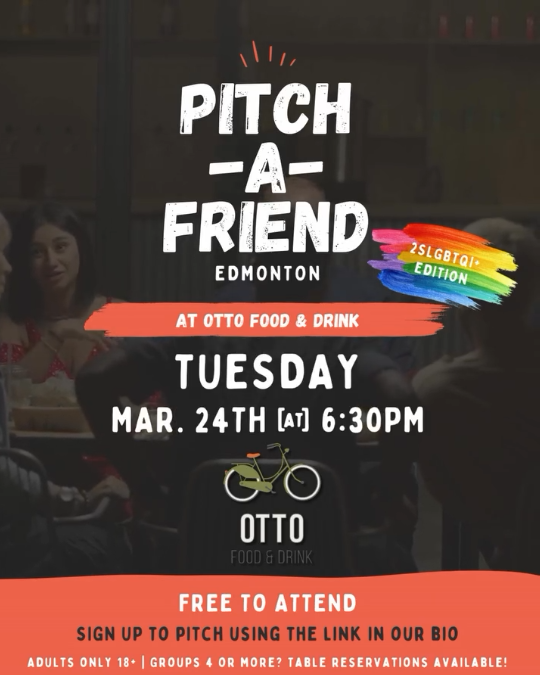 Pitch-A-Friend Edmonton: 2SLGBTQI+ Edition