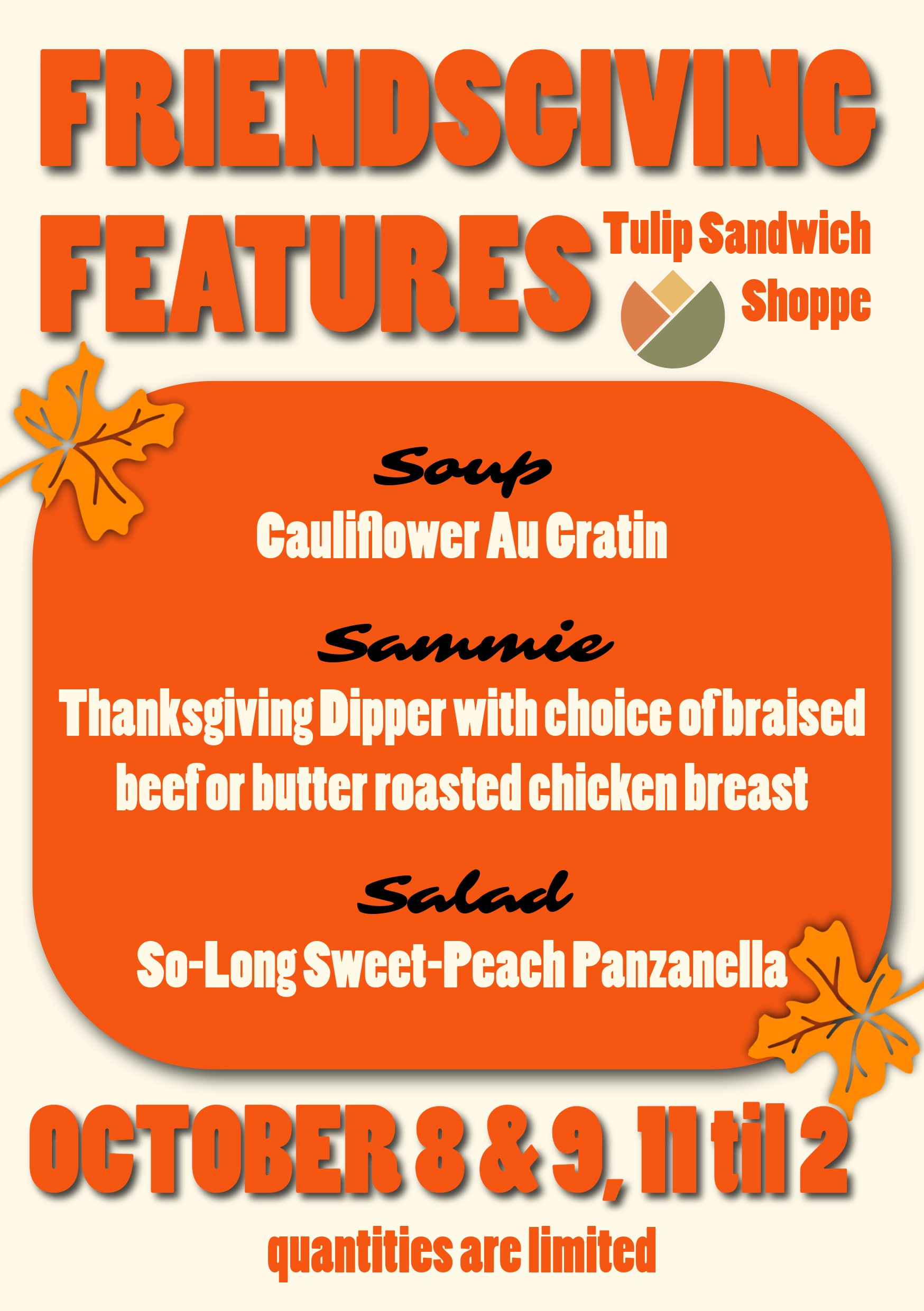 Friendsgiving Features at Tulip