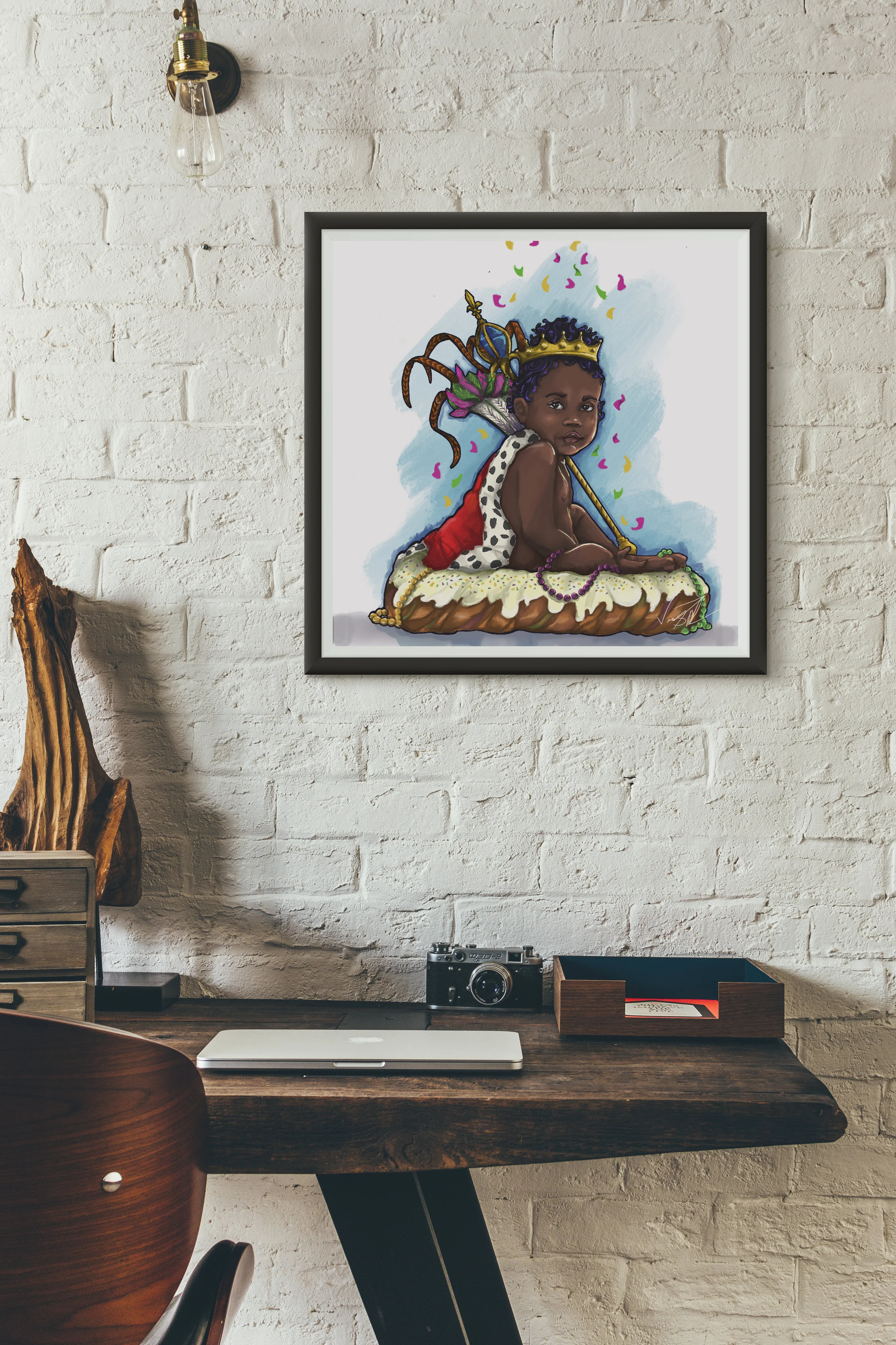 Babby in a King Cake