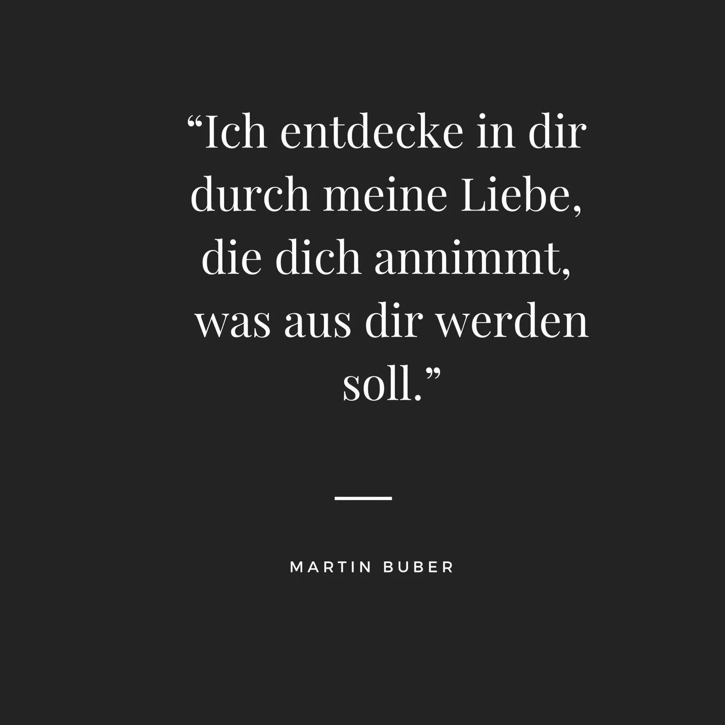 Martin Buber. 14 Tage Sommerurlaub und Martin Buber in meiner Jackentasche. Wachstum findet durch und in der Begegnung statt, da waren sich Buber, der Dialogphilosoph, und Fritz Perls einig. Immer wieder so sch&ouml;n. Danke.