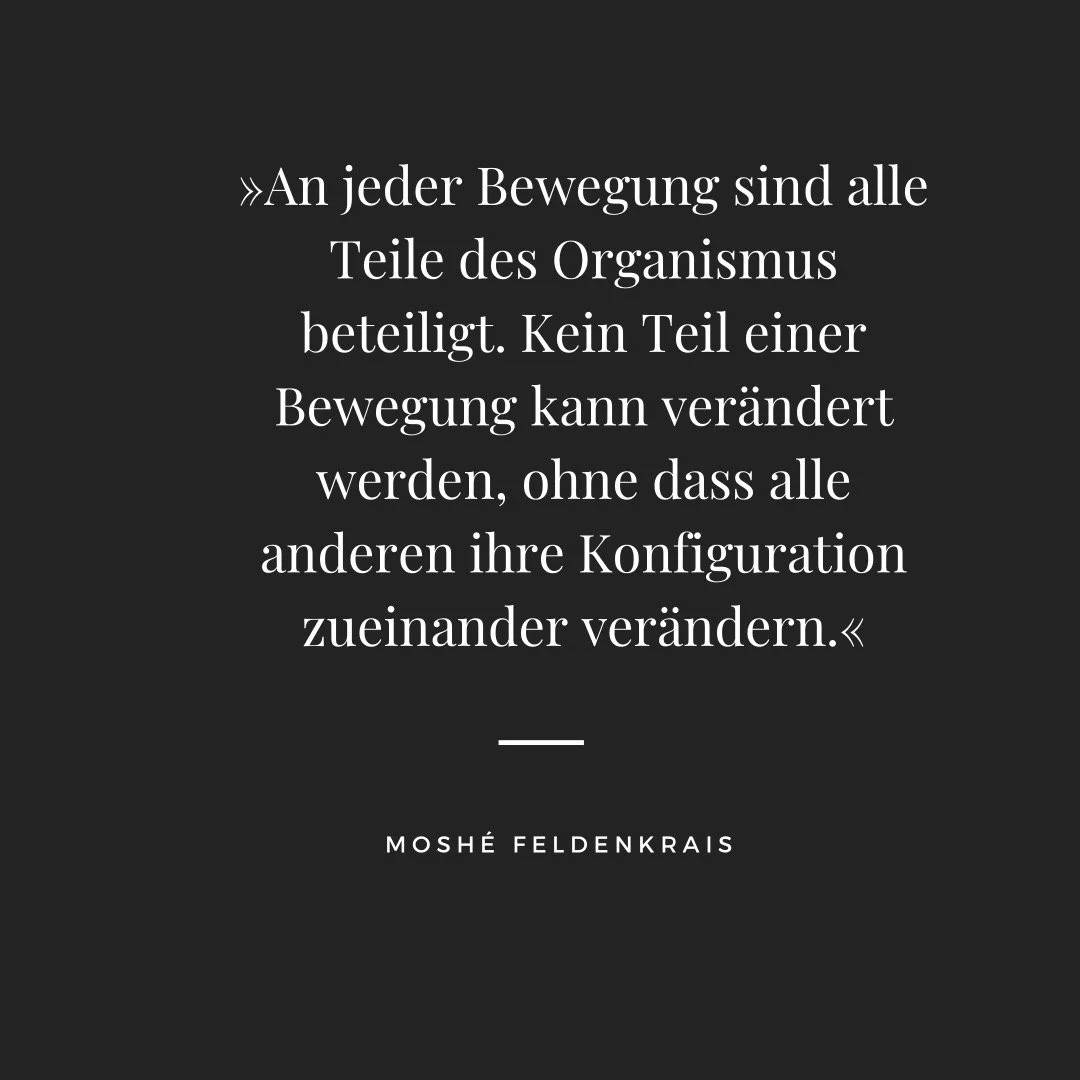 Es ist m&ouml;glich den Teil des Organismus, den wir Geist nennen, &uuml;ber den Teil des Organismus, den wir K&ouml;rper oder Leib nennen, zu beeinflussen und auch zu heilen. Diese Verbindung existiert. Auch in die andere Richtung.
Es ist simpel und
