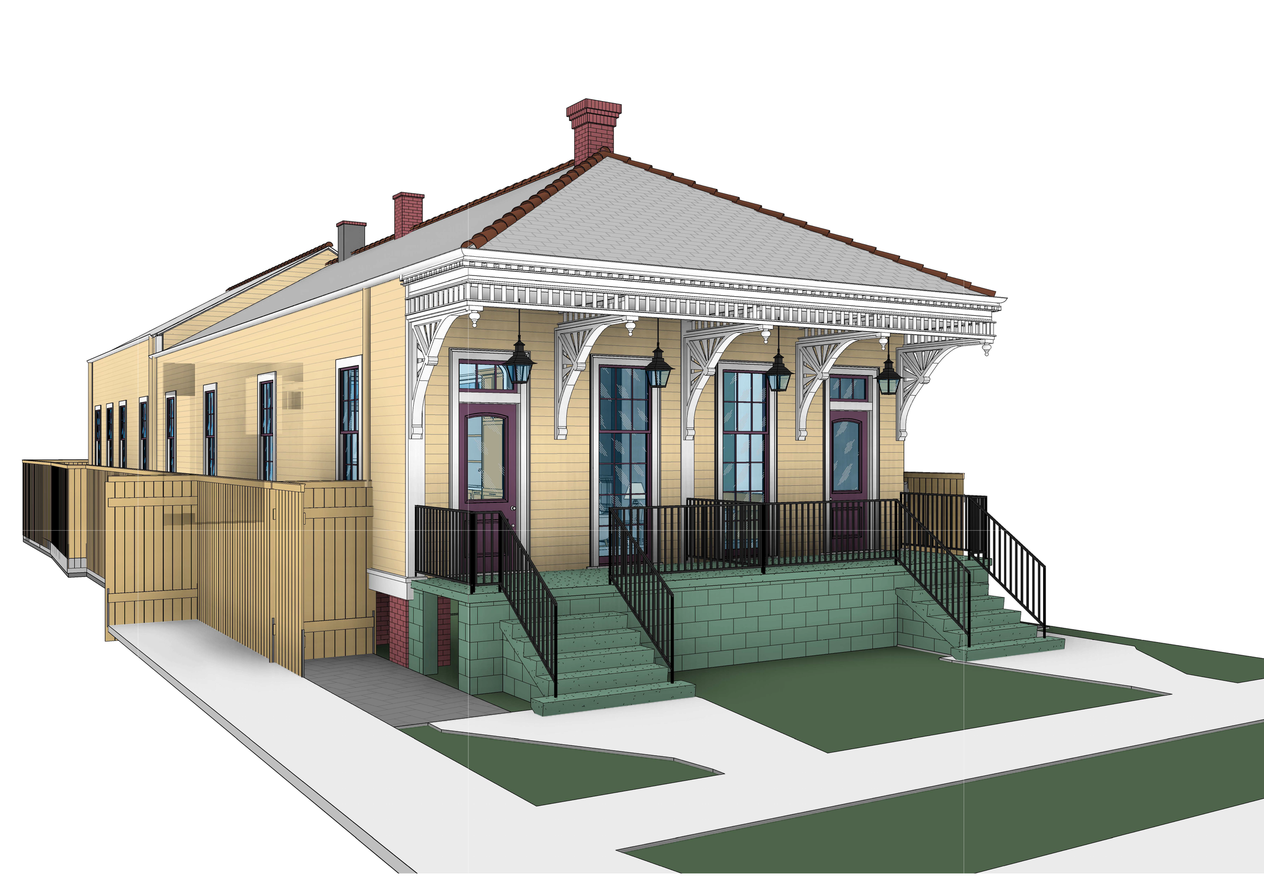 Greek Revival Addition