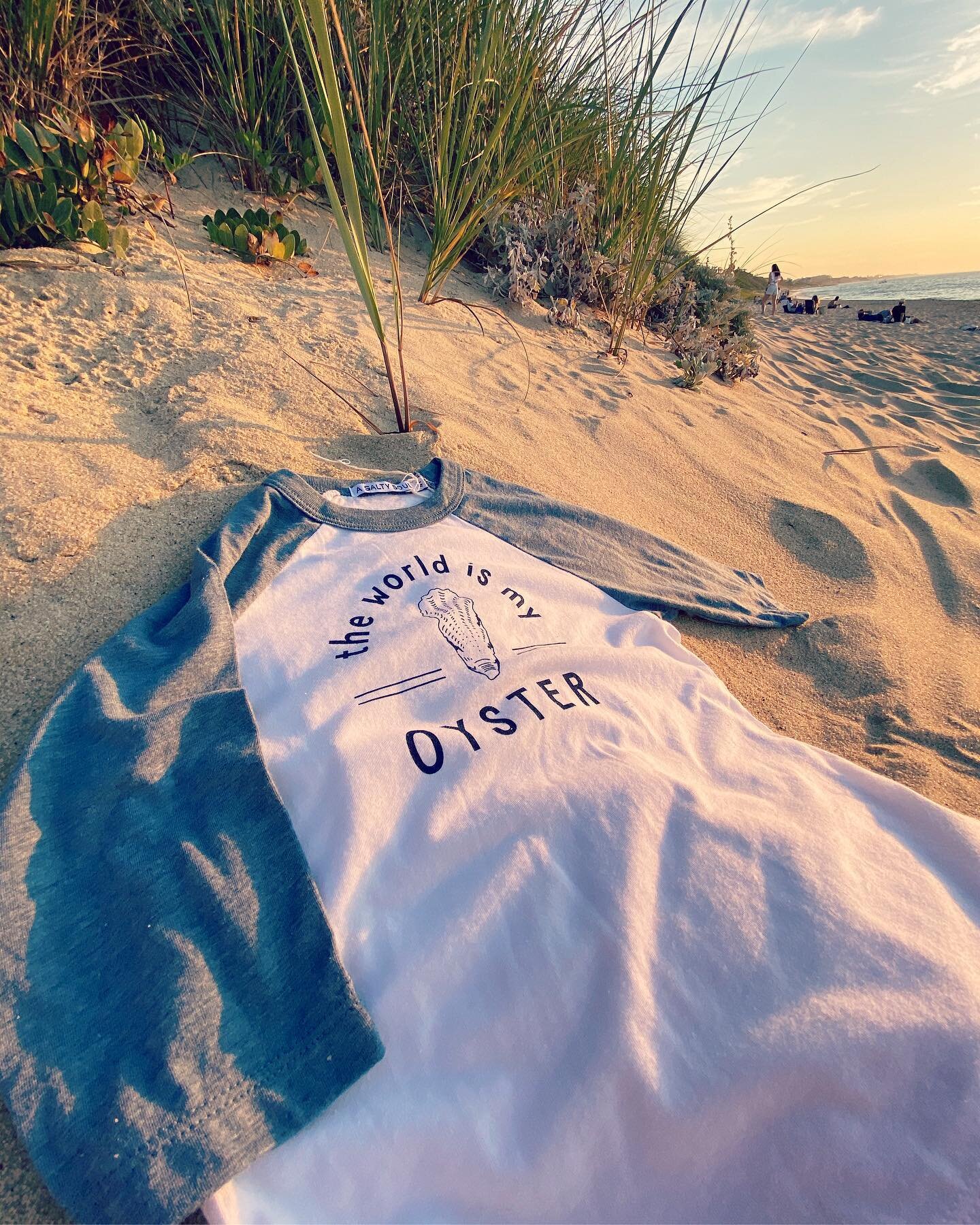 Yes it is🙌 Kid&rsquo;s tees available online. 
#ASaltySoul #Nantucket