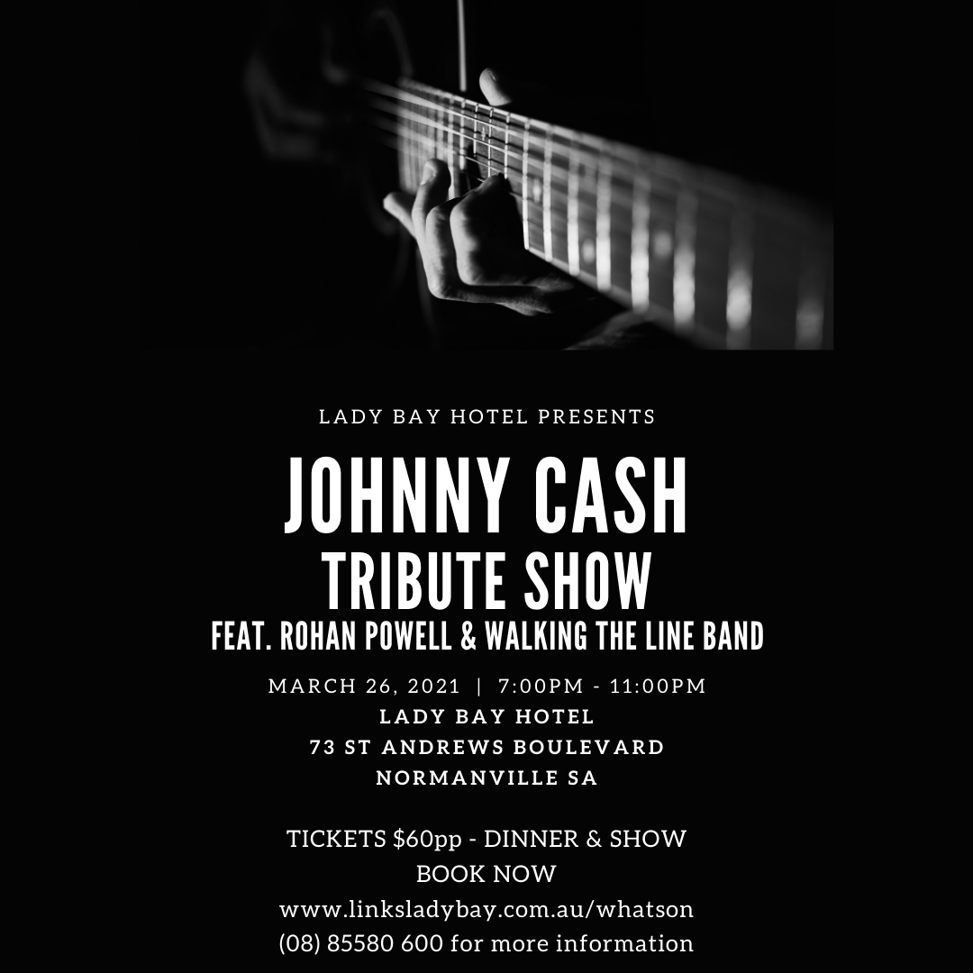 Johnny Cash Tribute Show Feat. Rohan Powell &amp; The Walking the Line Band