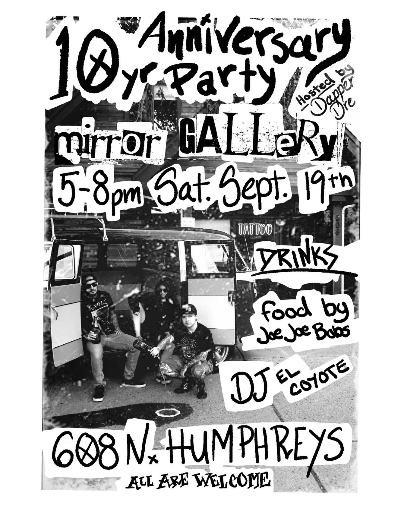 Party at our house next Saturday. Come kick it! 
&bull;
&bull;
#mirrorgalleryflagstaff #flagstafftattooshops #flagstaffevents