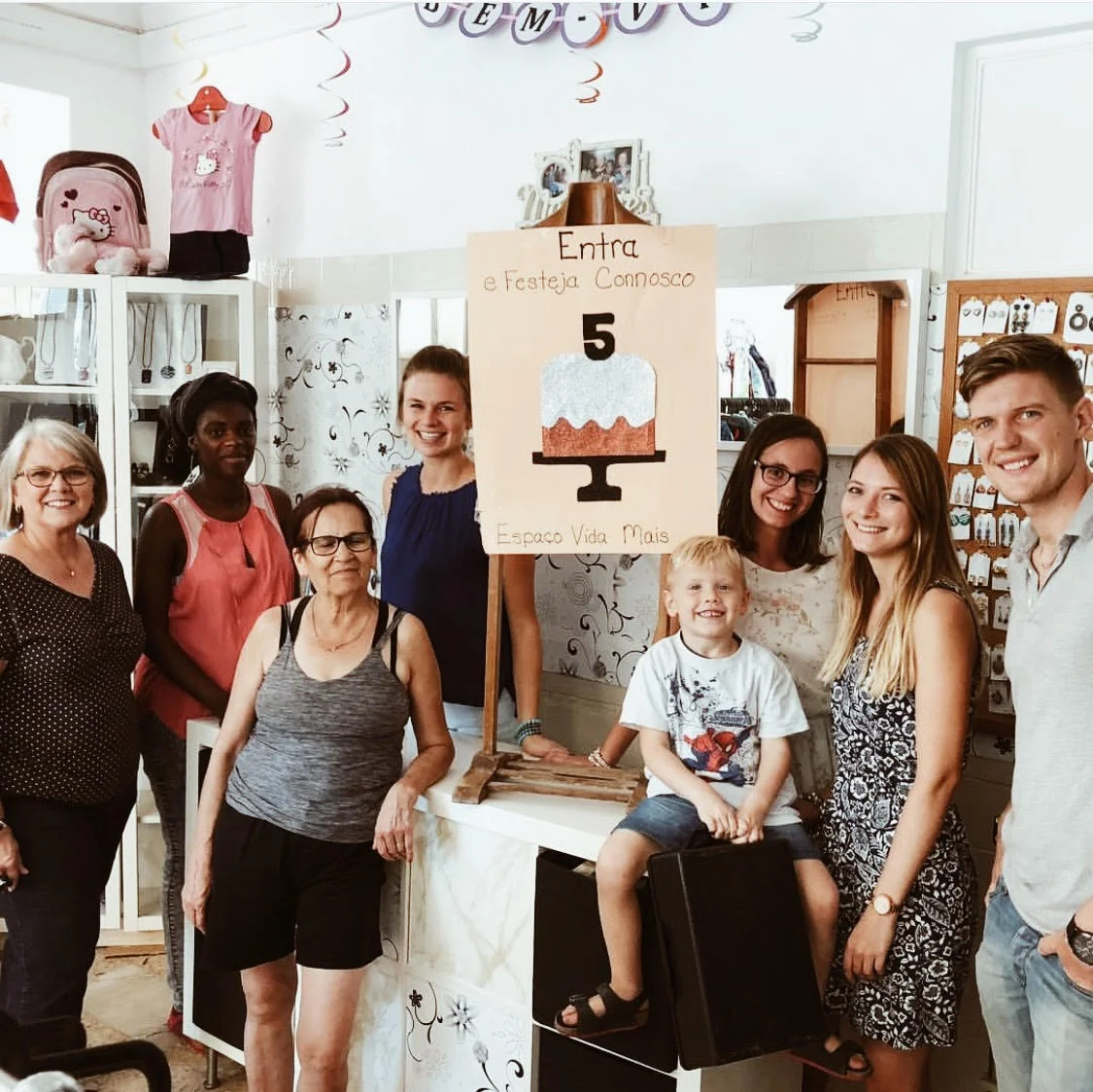 The store celebrated five years this year as many gathered to celebrate.