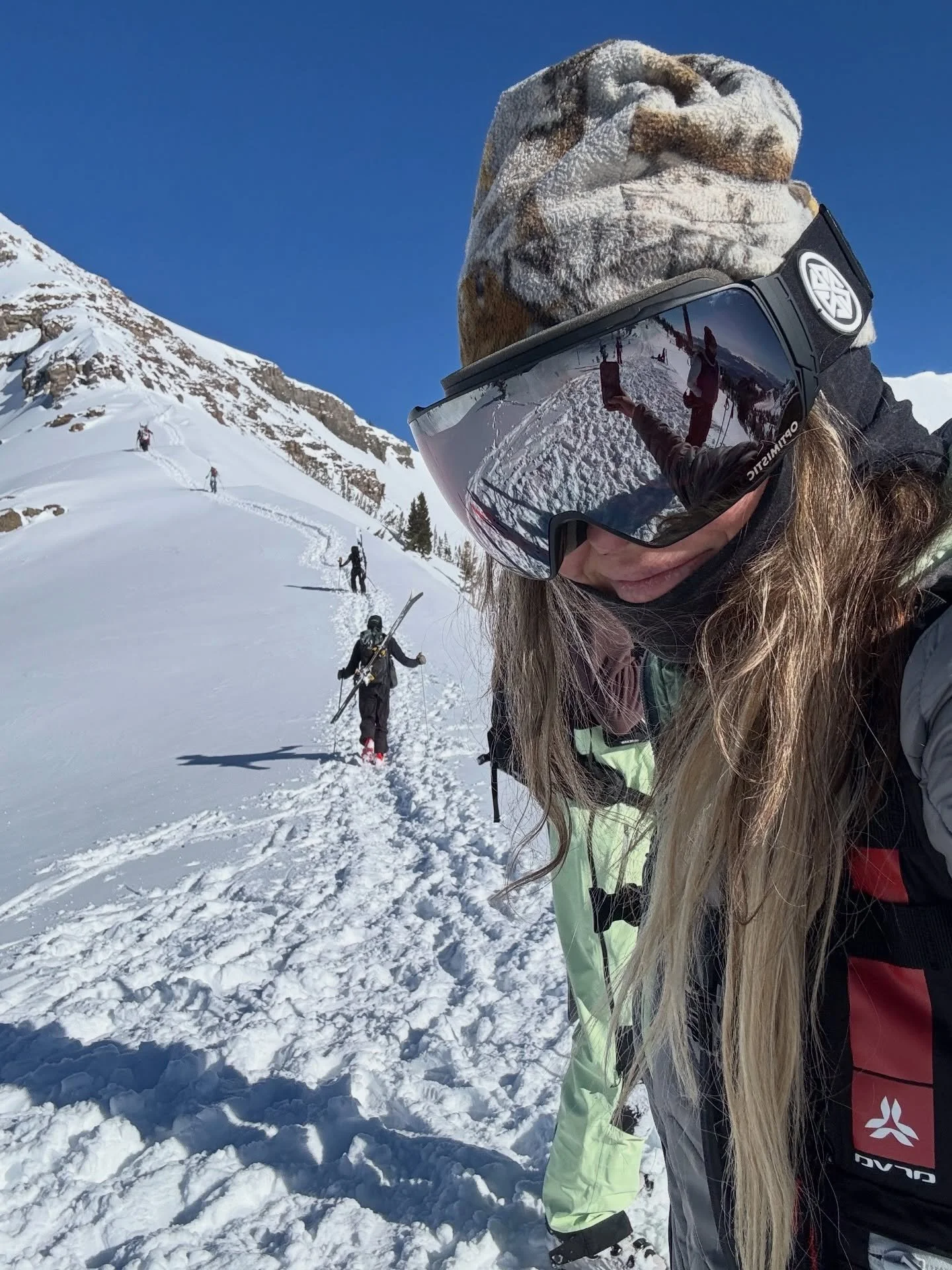 Ski smart smile big hug your friends.