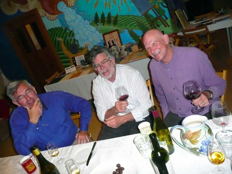 aka Ian Cook, some wierd dude and Peter Bourn