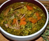 CORIANDER, TURMERIC AND ROSEMARY LAMB SHANKS WITH CARROT, CAULIFLOWER AND TURMERIC RICE