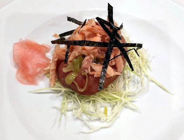 Confit Potato with Smoked Trout