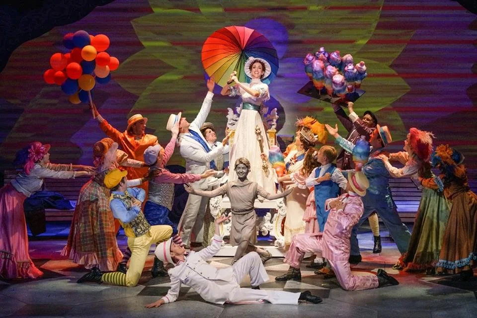 Victoria in ZACH Theatre’s production of Mary Poppins in Austin, TX .