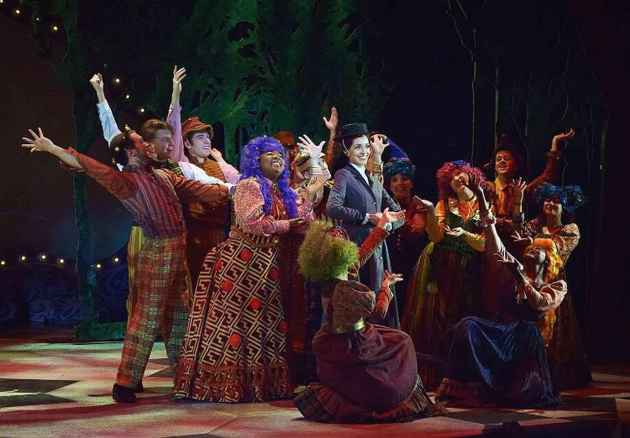 Victoria in ZACH Theatre’s production of Mary Poppins in Austin, TX .