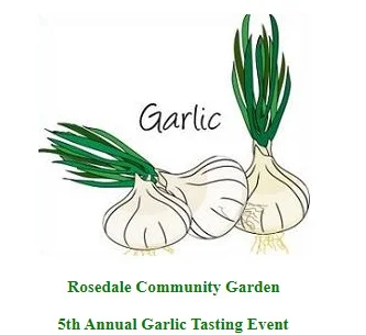 Rosedale Urban Gardens Garlic Festival