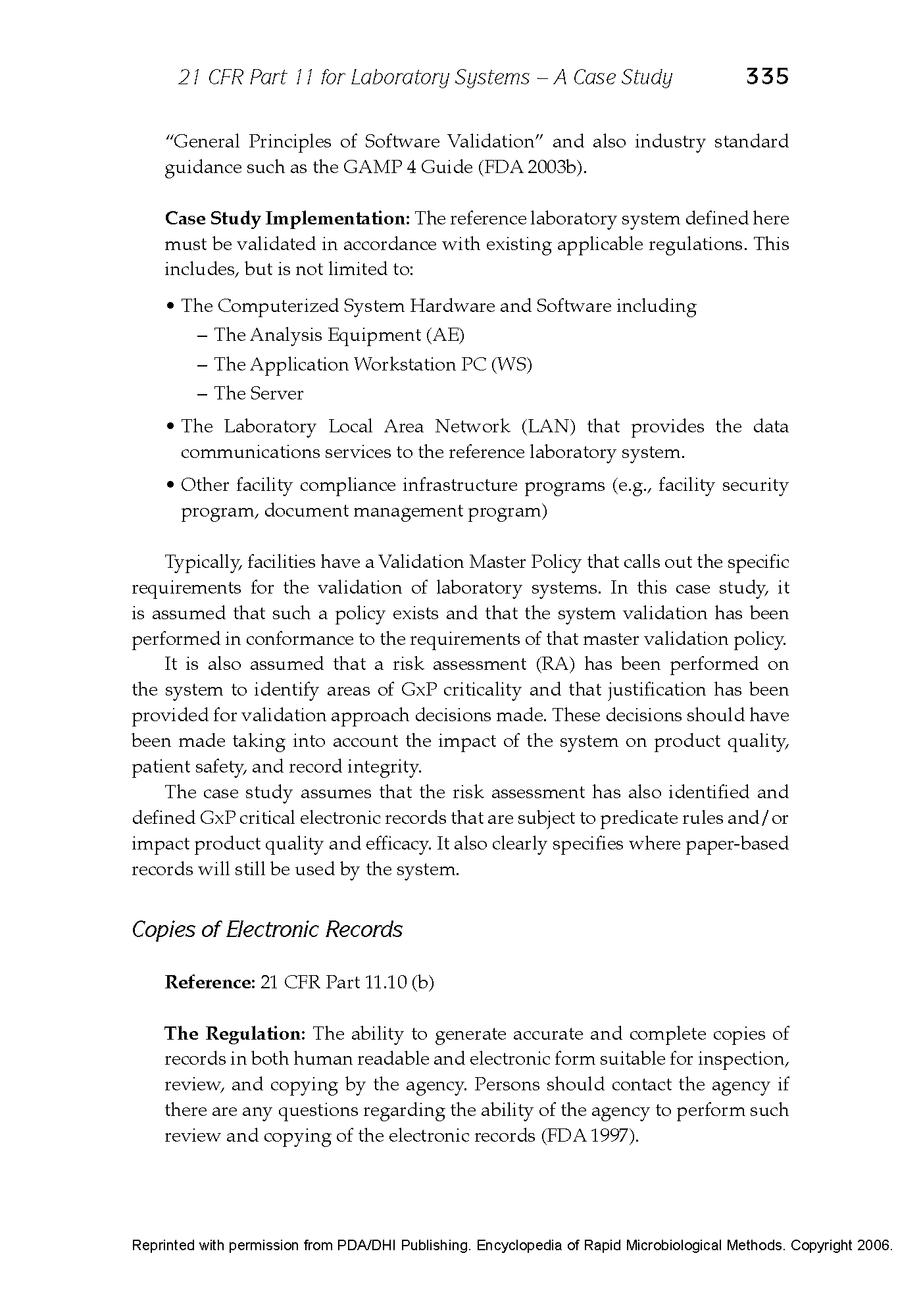 21 CFR Part 11 - Case Study Published in the Encyclopedia of Rapid Microbiological Methods - Volume 1, DHI Publishing_Page_13.png