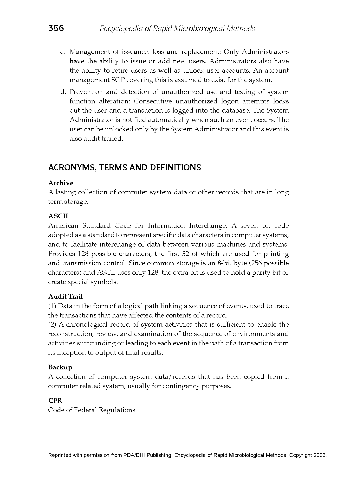 21 CFR Part 11 - Case Study Published in the Encyclopedia of Rapid Microbiological Methods - Volume 1, DHI Publishing_Page_34.png