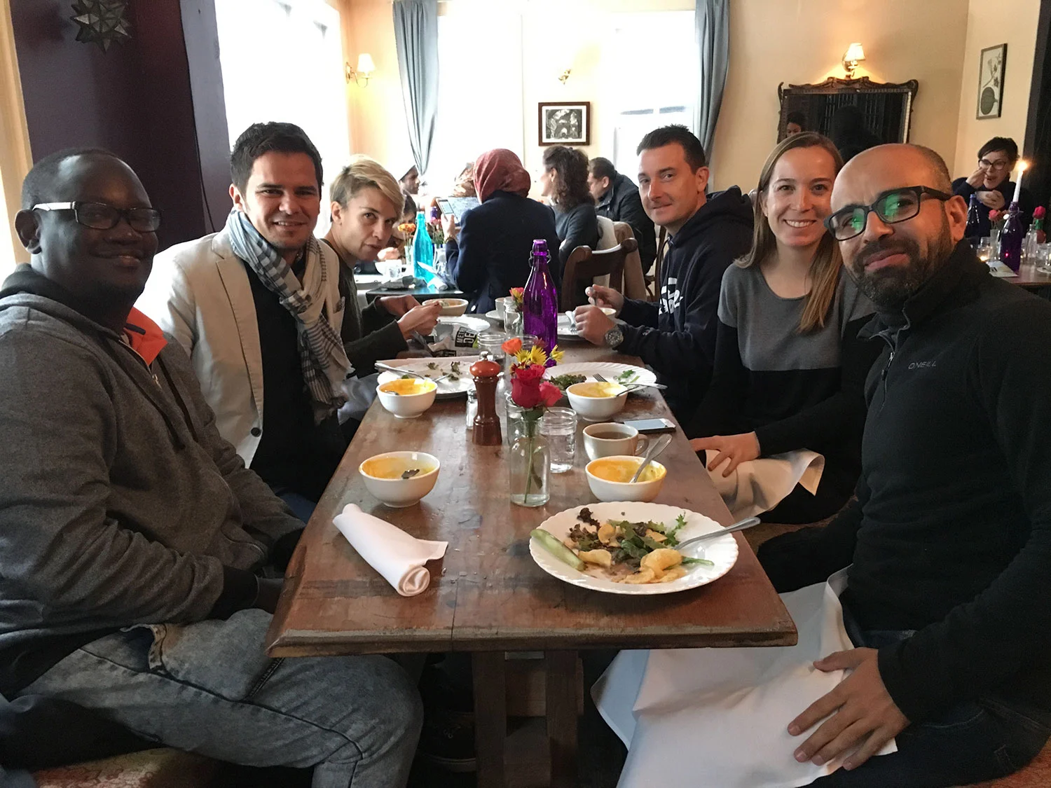 Eating in the Stagecoach Tavern Shays' Lounge