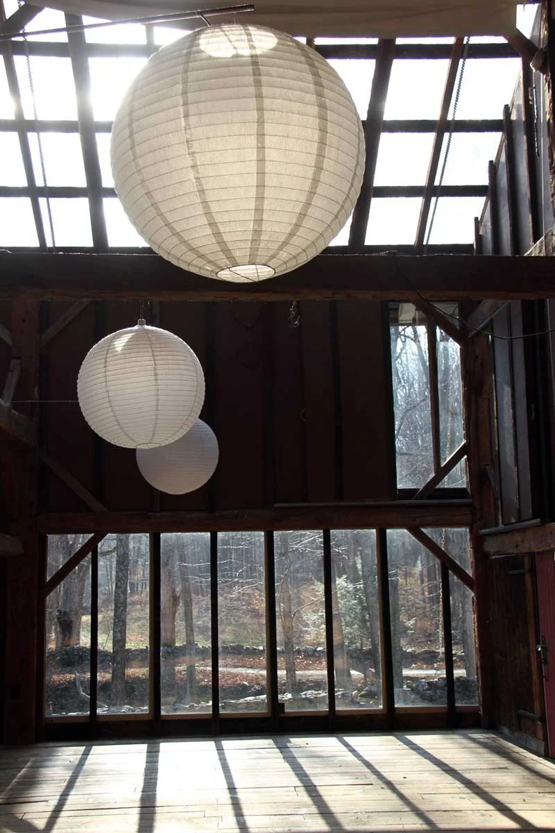 Interior of The Barn at Race Brook Lodge