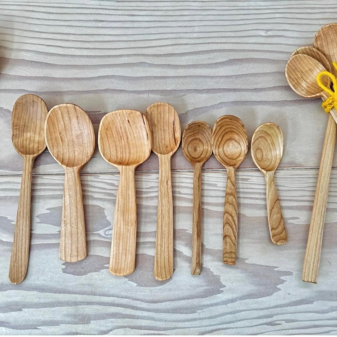 Wooden spoons by Mack &amp; Jaime Shapiro