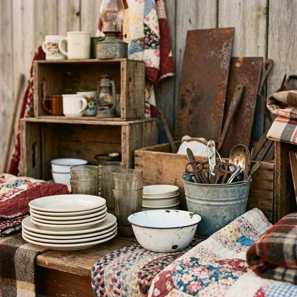 The Race Brook Lodge Tag Sale