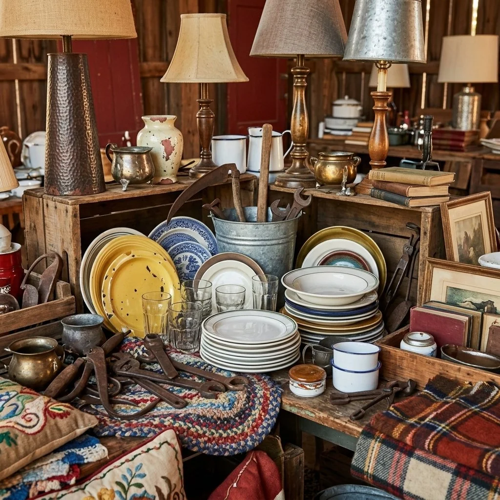 The Race Brook Lodge Tag Sale