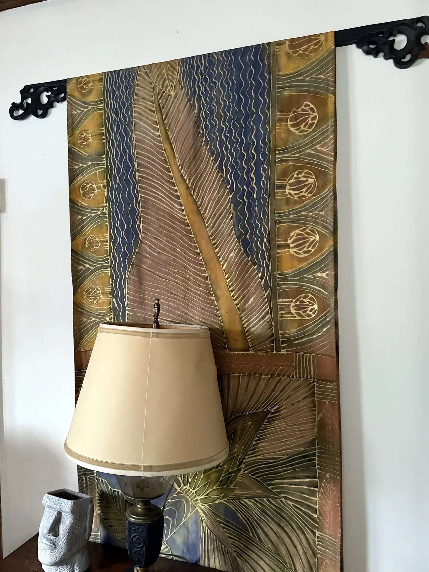 090 Hand-painted silk wall hanging.jpg