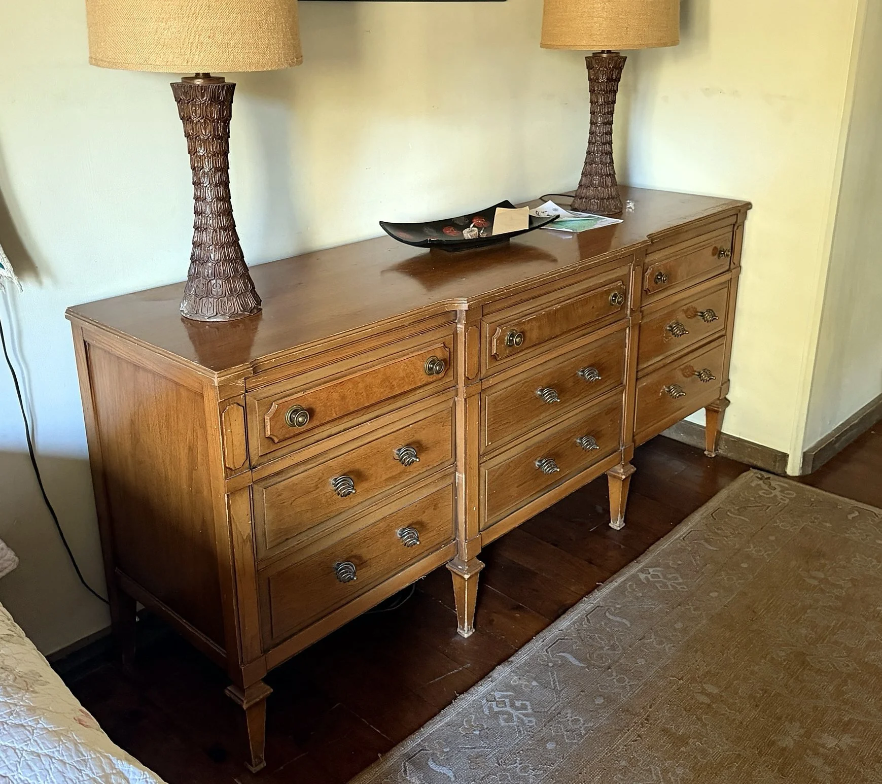 098 French Provincial triple dresser.jpg