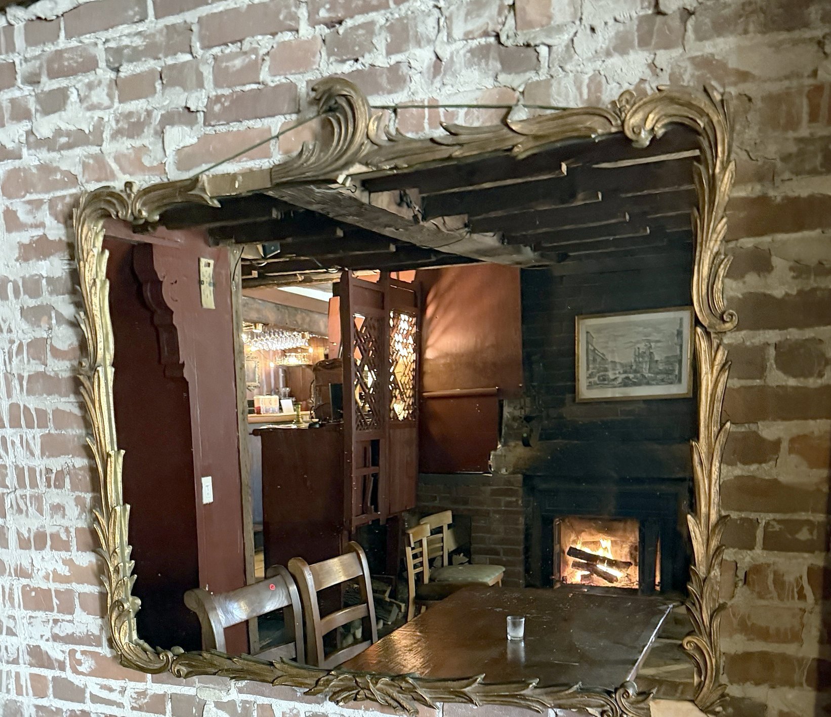 278 Carved giltwood Rococo mirror.jpg