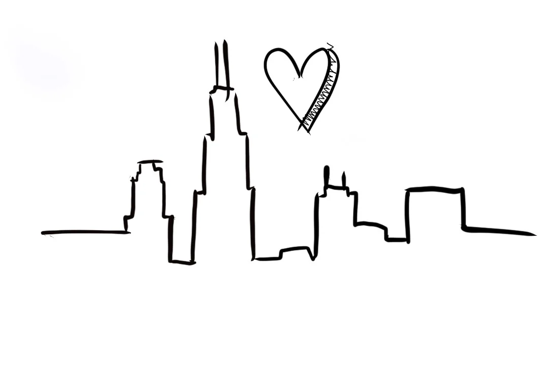 Chicago Skyline Tattoo — Nathan Galman Chicago Tattoo Artist
