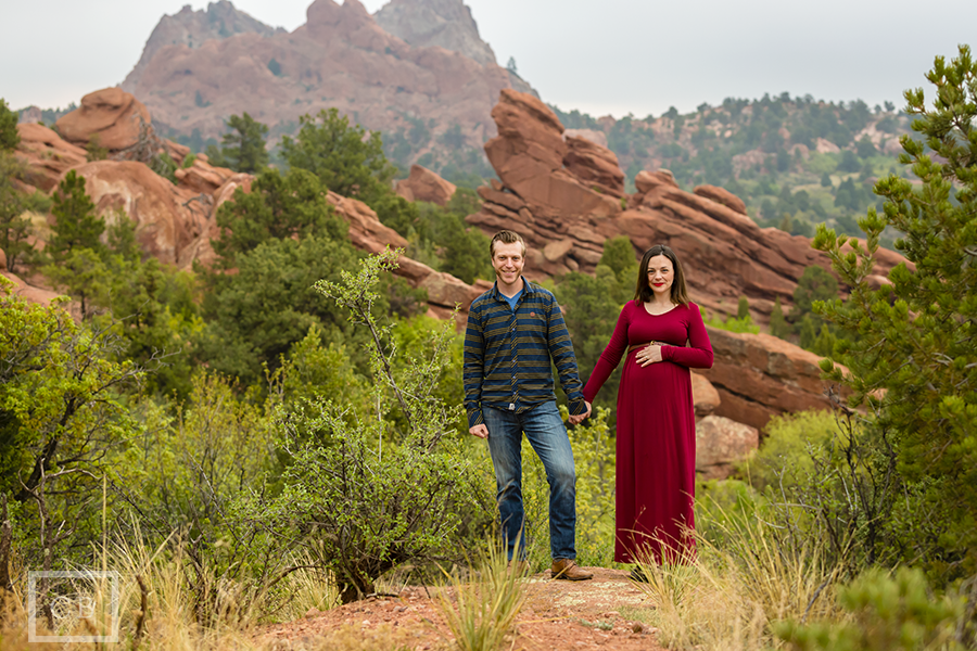 Maternity Session In Garden Of The Gods Park Colorado Springs