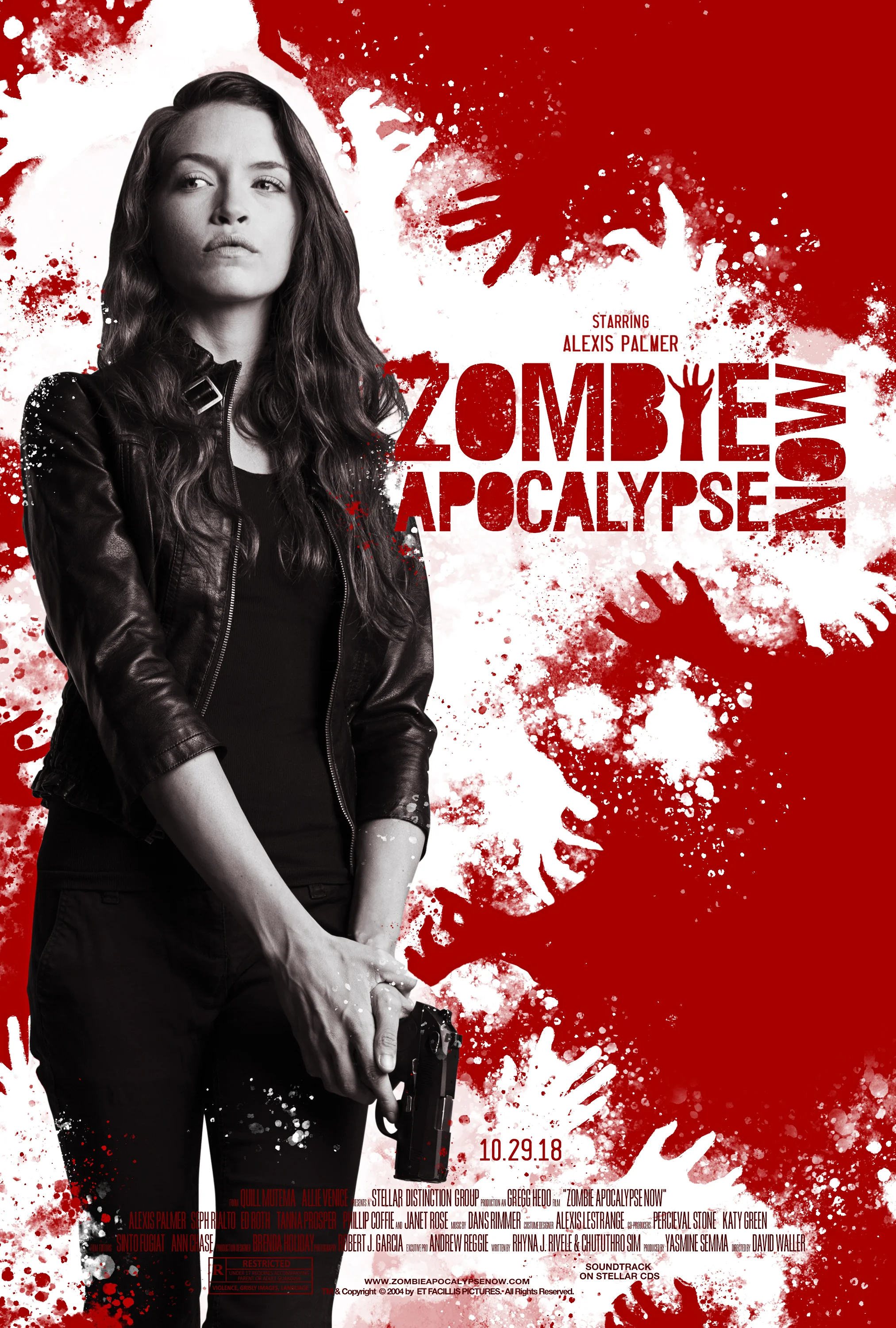“Zombie Apocalypse Now” (Style 2) 2 of 3 variant movie posters September 2018
