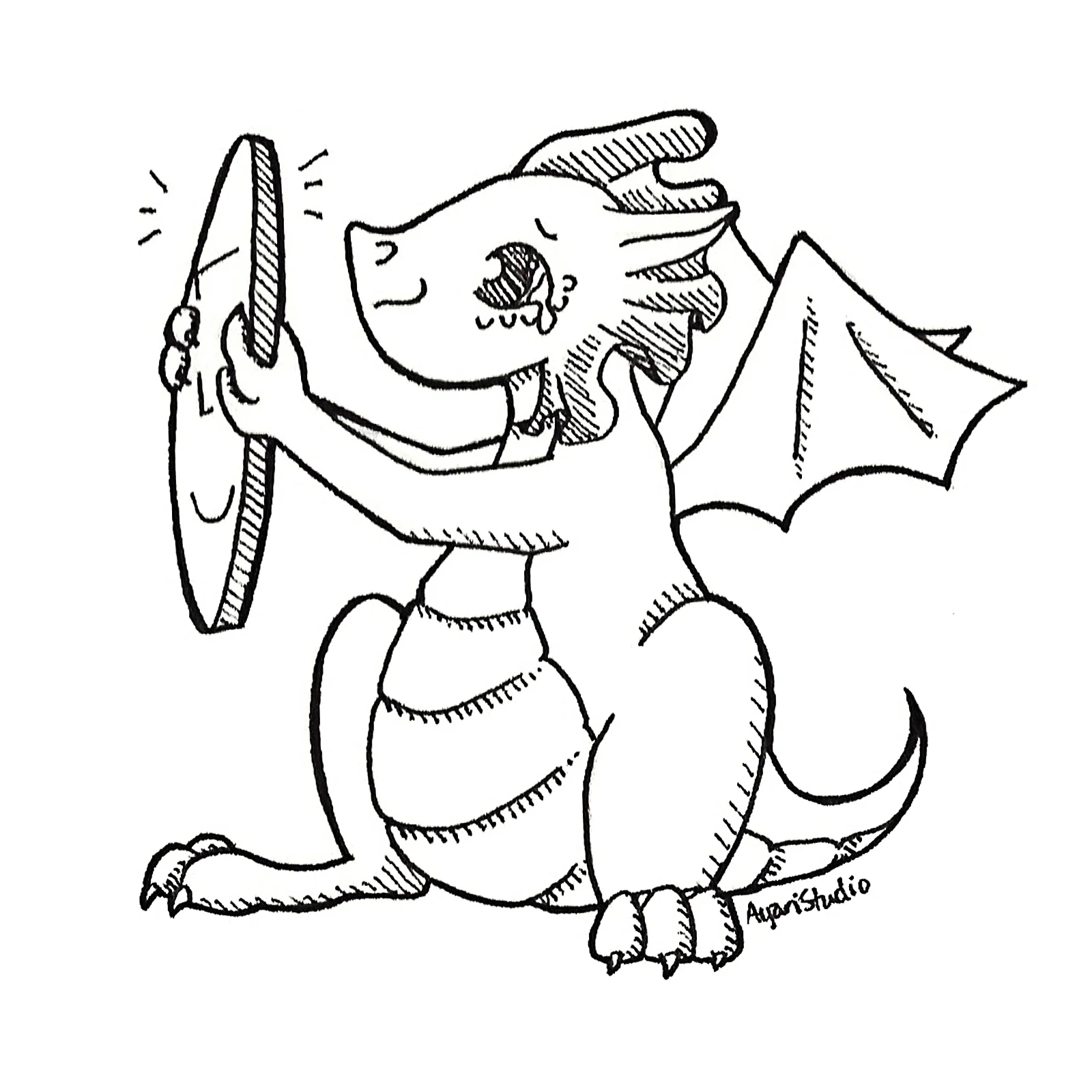 Day 22.a - “Expensive : Coin Fairy Dragon”