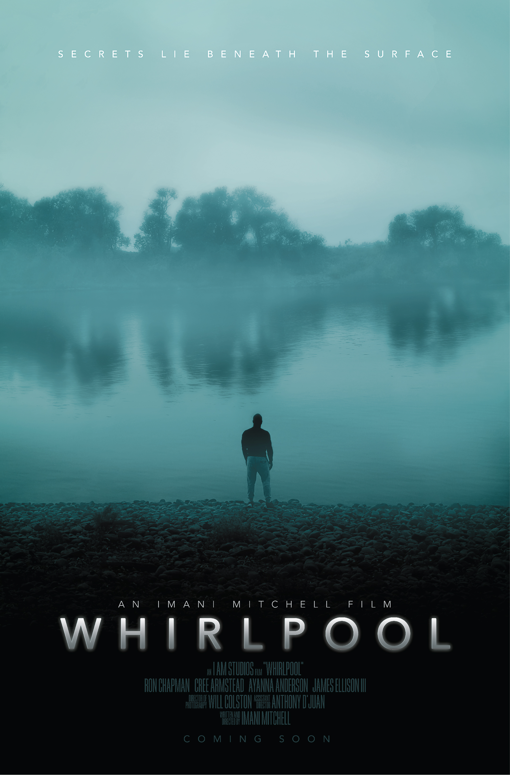 “Whirlpool” Poster design for suspense short film November 2018