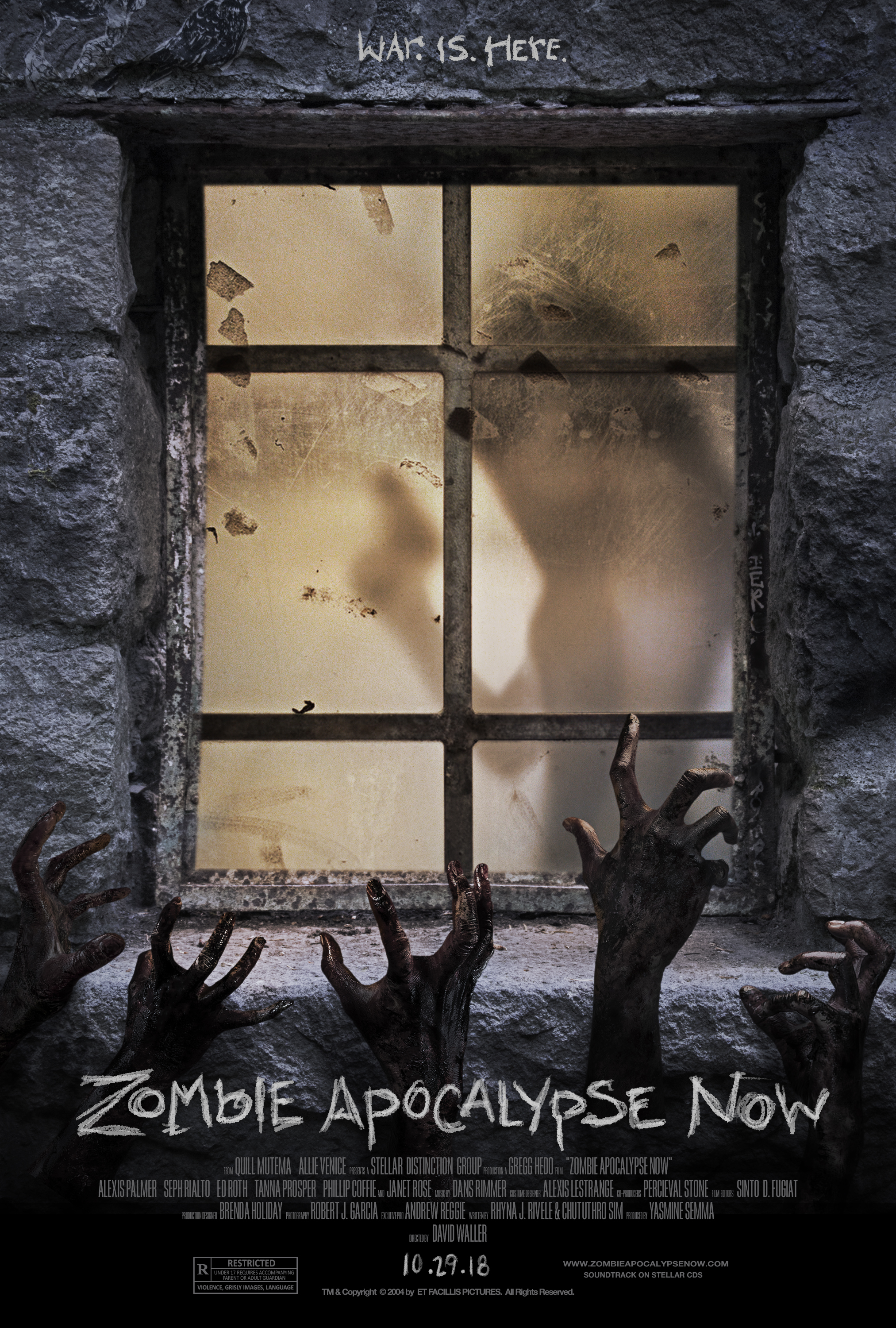 “Zombie Apocalypse Now” (Style 3) 3 of 3 variant movie posters September 2018