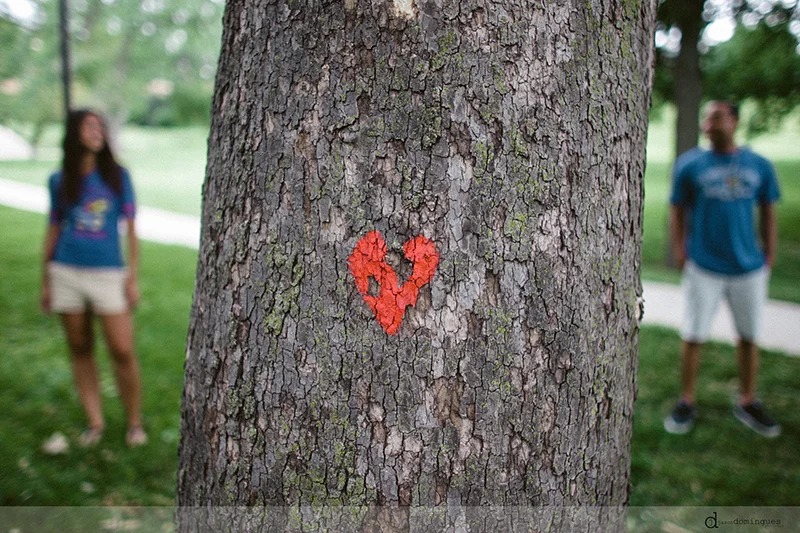 Annie and Kameron | Lawrence Engagement