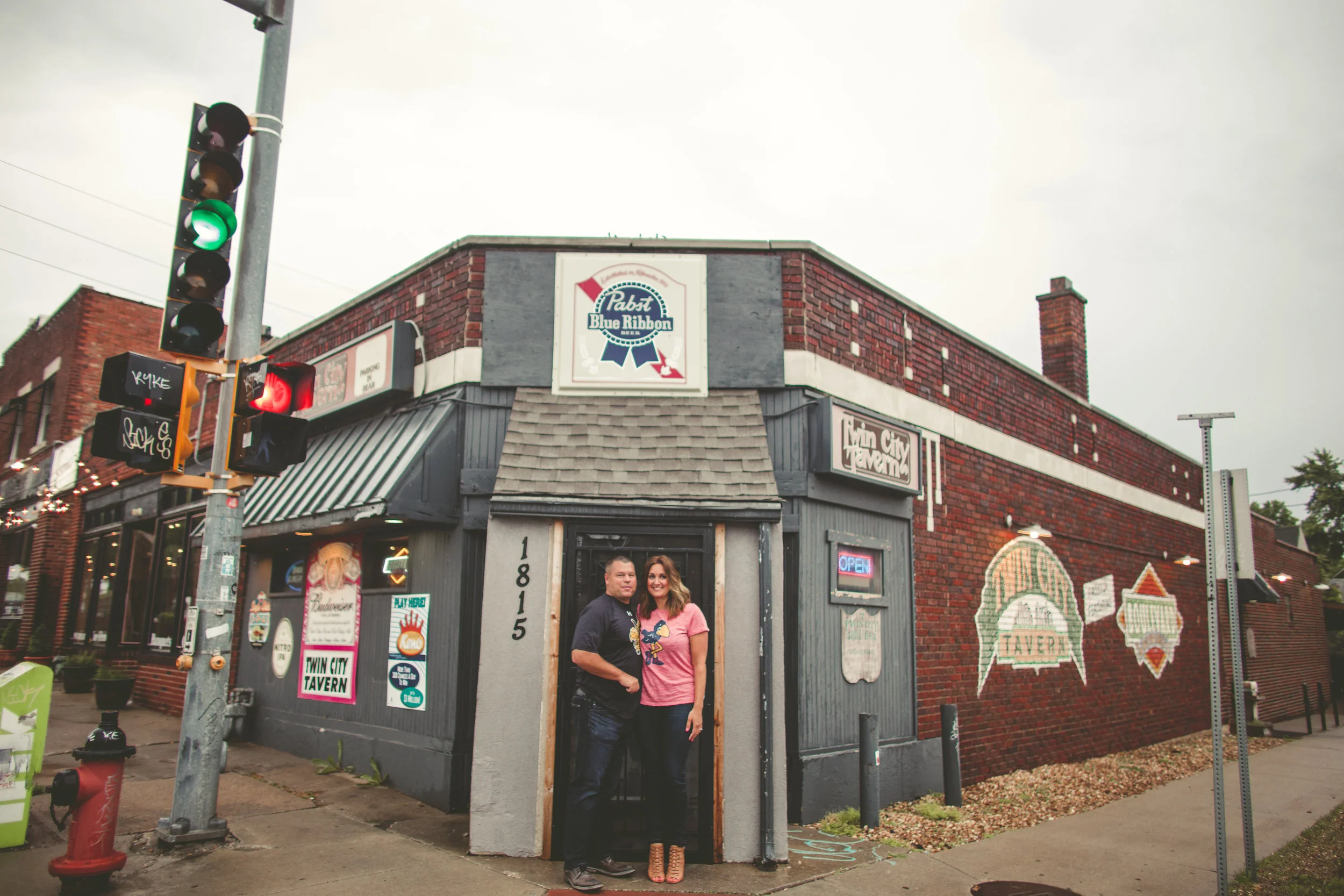 Tara and John | Kansas City Engagement Session
